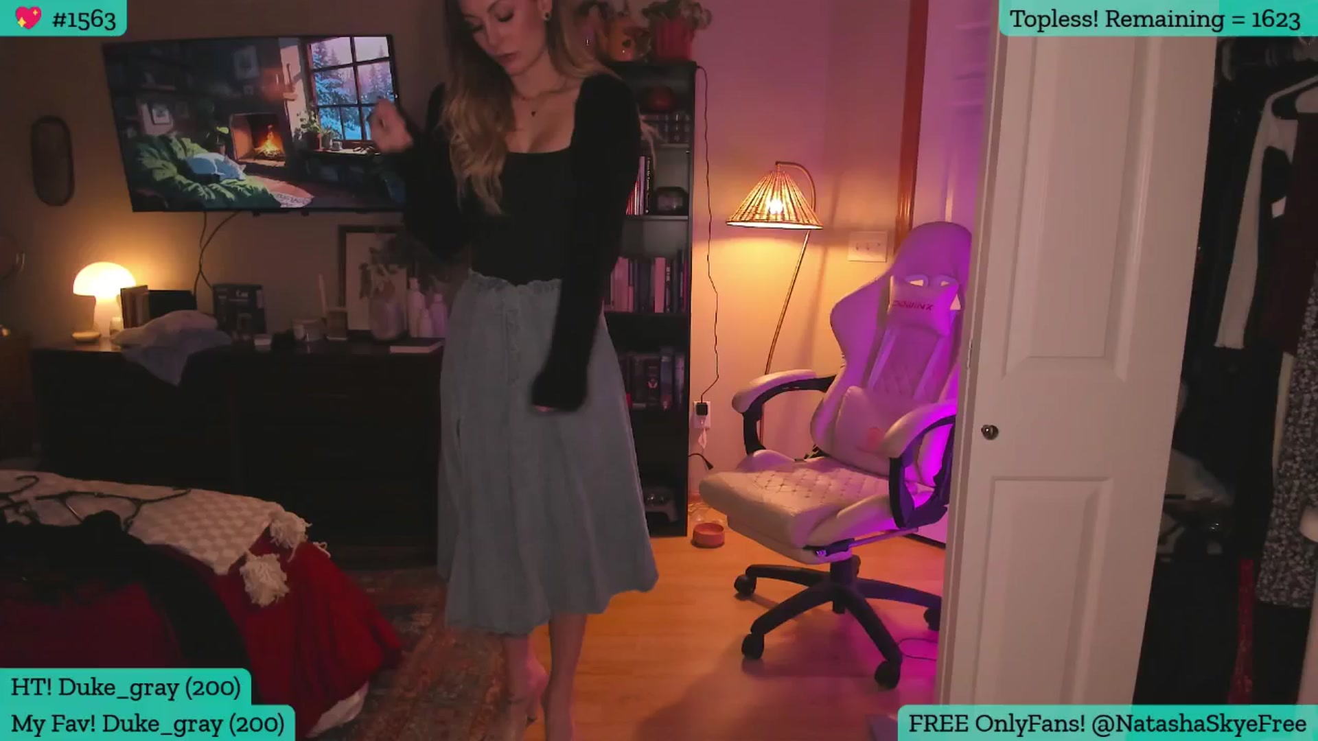 Gallery image thumbnail from Natashaskye's myfreecams stream on, 01/10/2026, 02:08 image 11 of 20
