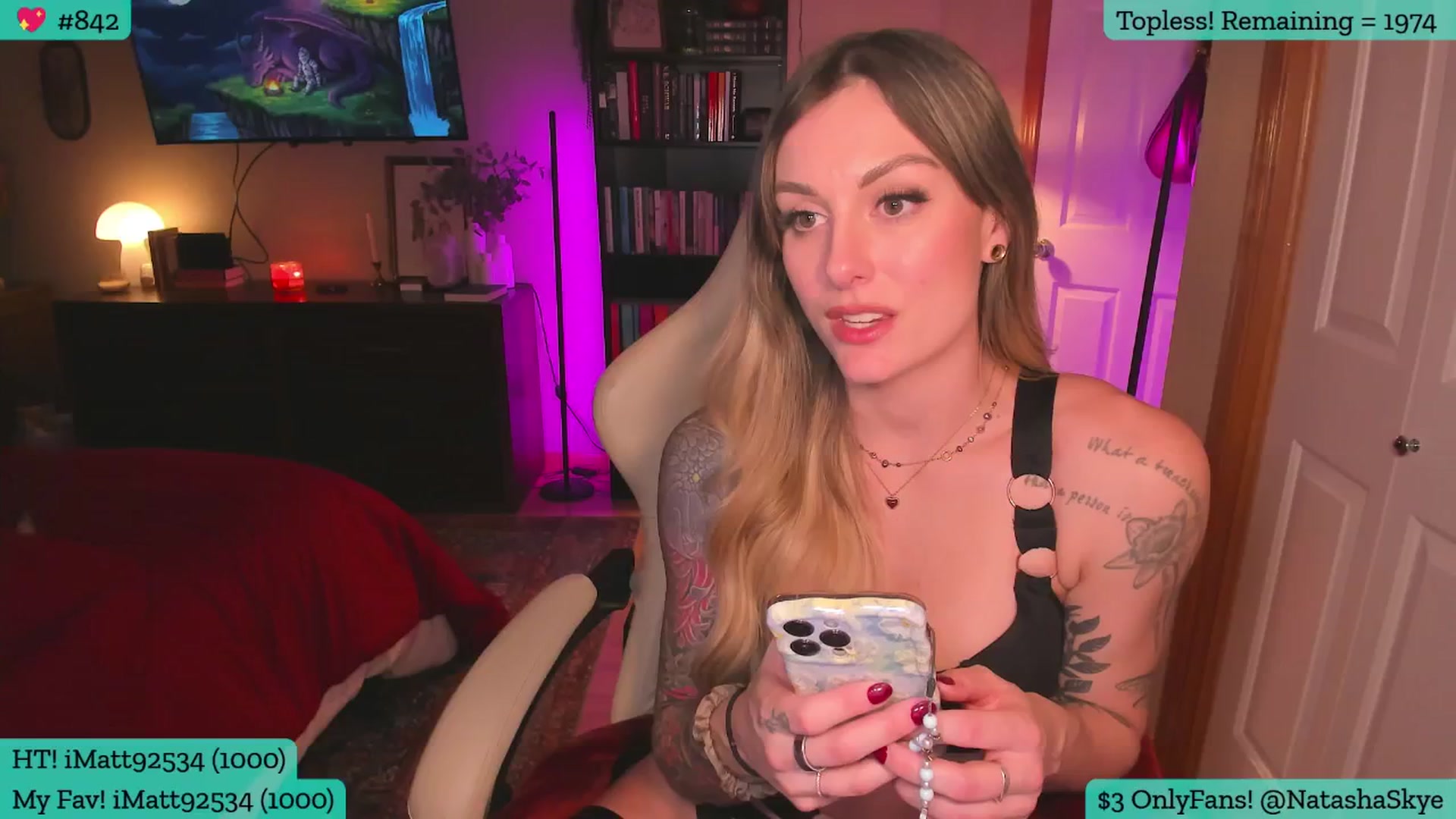Gallery image thumbnail from Natashaskye's myfreecams stream on, 01/17/2026, 03:34 image 5 of 20