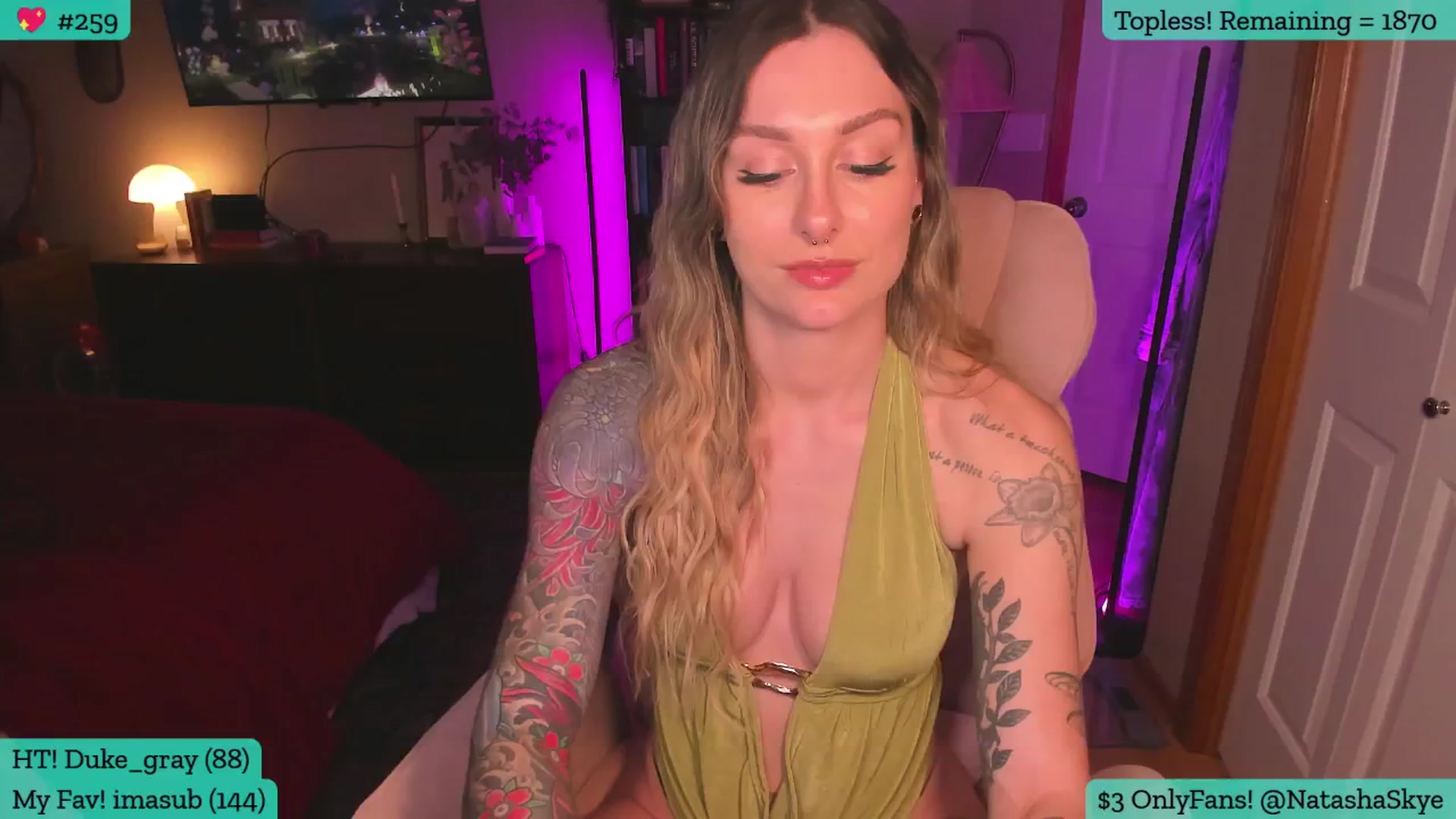 Gallery image thumbnail from Natashaskye's myfreecams stream on, 03/28/2026, 01:53 image 17 of 20
