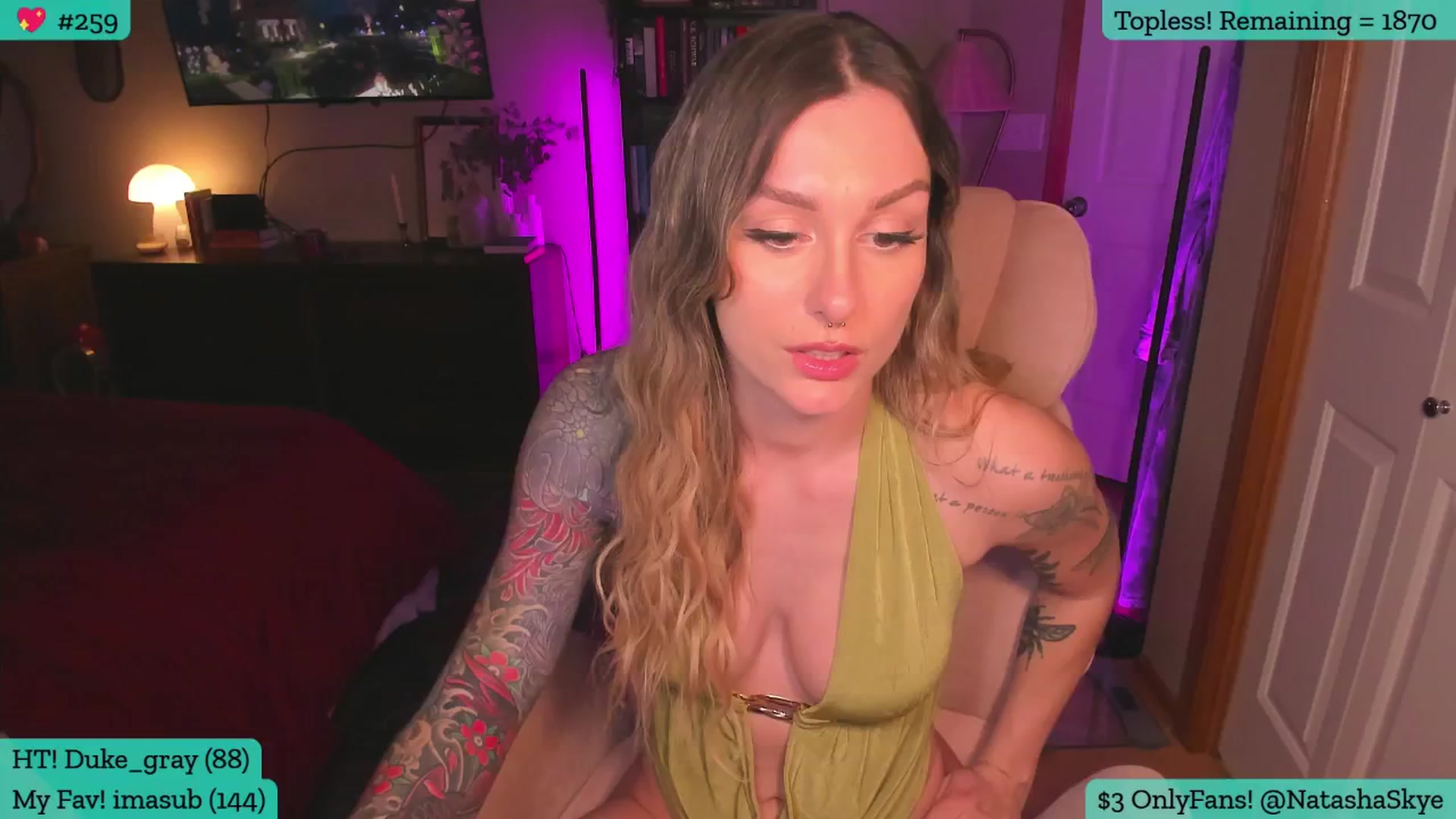 Gallery image thumbnail from Natashaskye's myfreecams stream on, 03/28/2026, 01:53 image 18 of 20