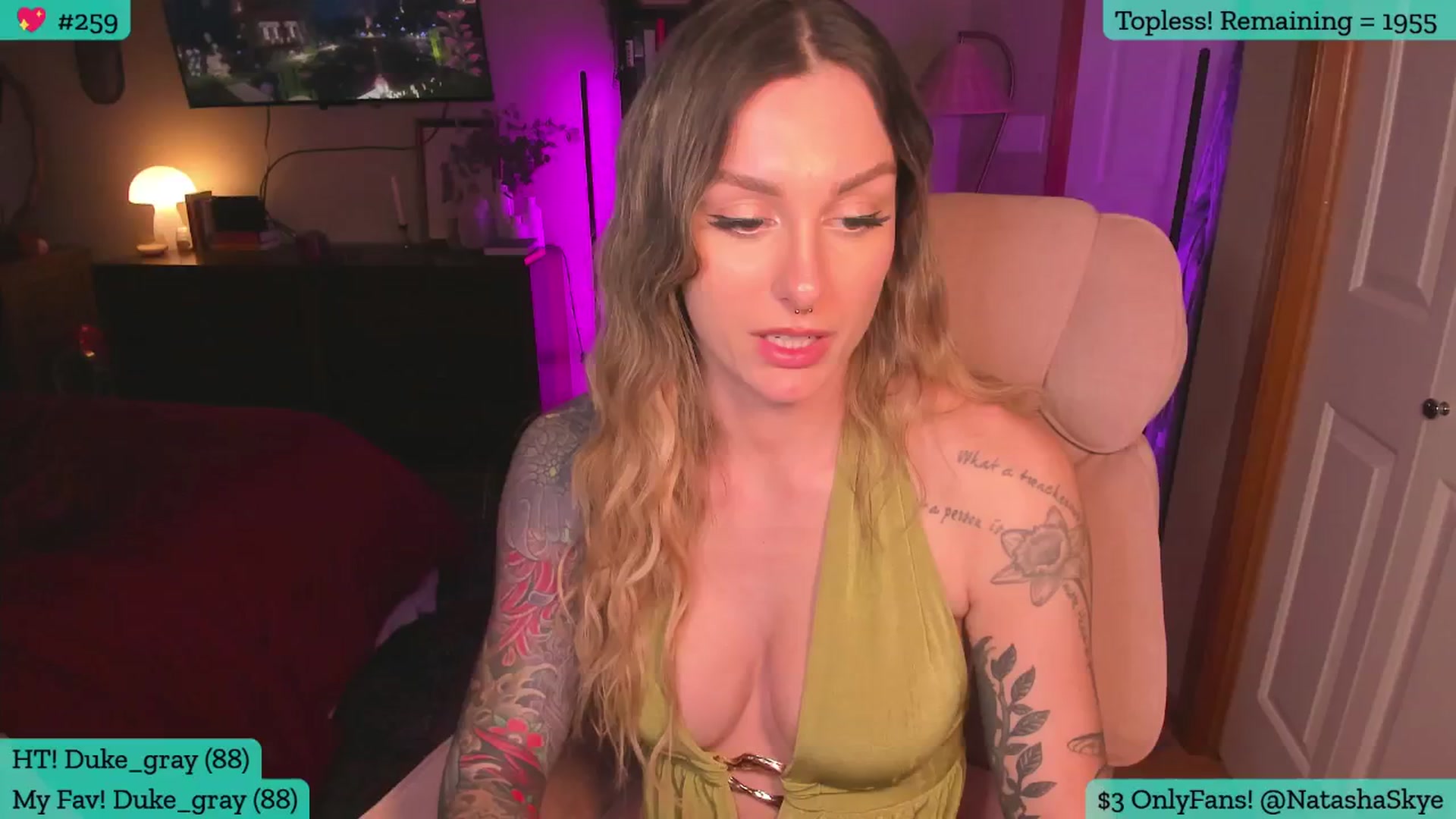 Gallery image thumbnail from Natashaskye's myfreecams stream on, 03/28/2026, 01:53 image 4 of 20