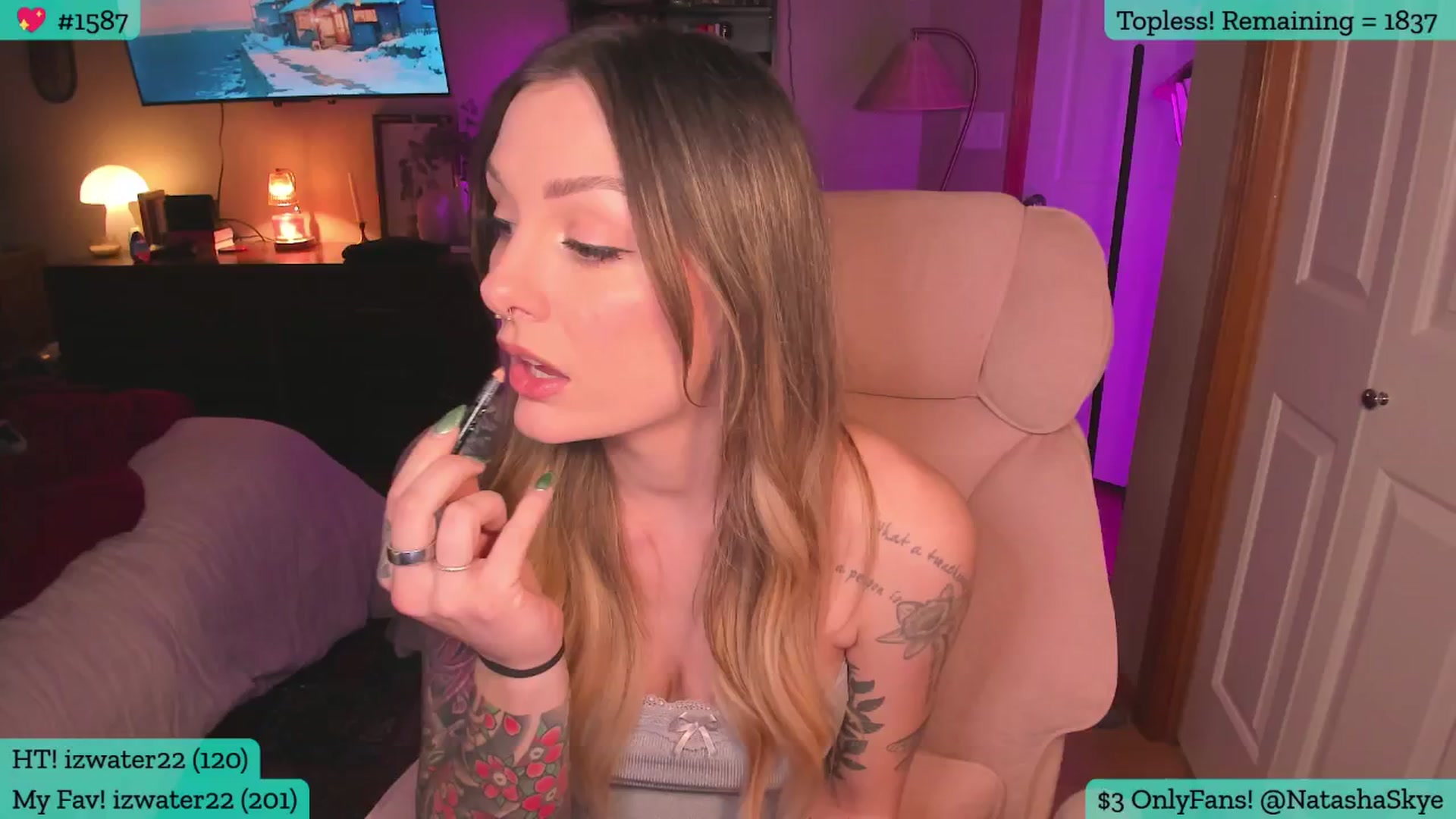 Gallery image thumbnail from Natashaskye's myfreecams stream on, 04/10/2026, 02:54 image 5 of 20