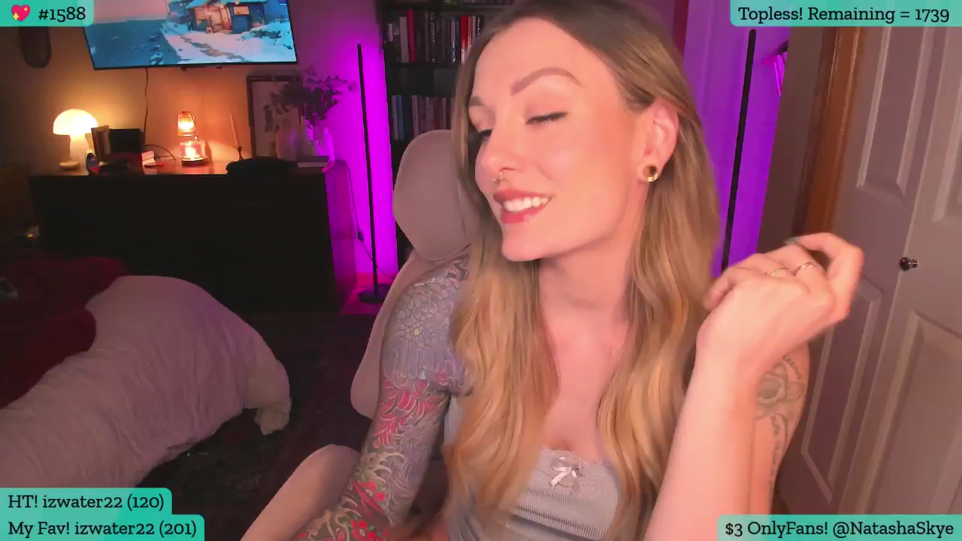 Gallery image thumbnail from Natashaskye's myfreecams stream on, 04/10/2026, 02:54 image 12 of 20