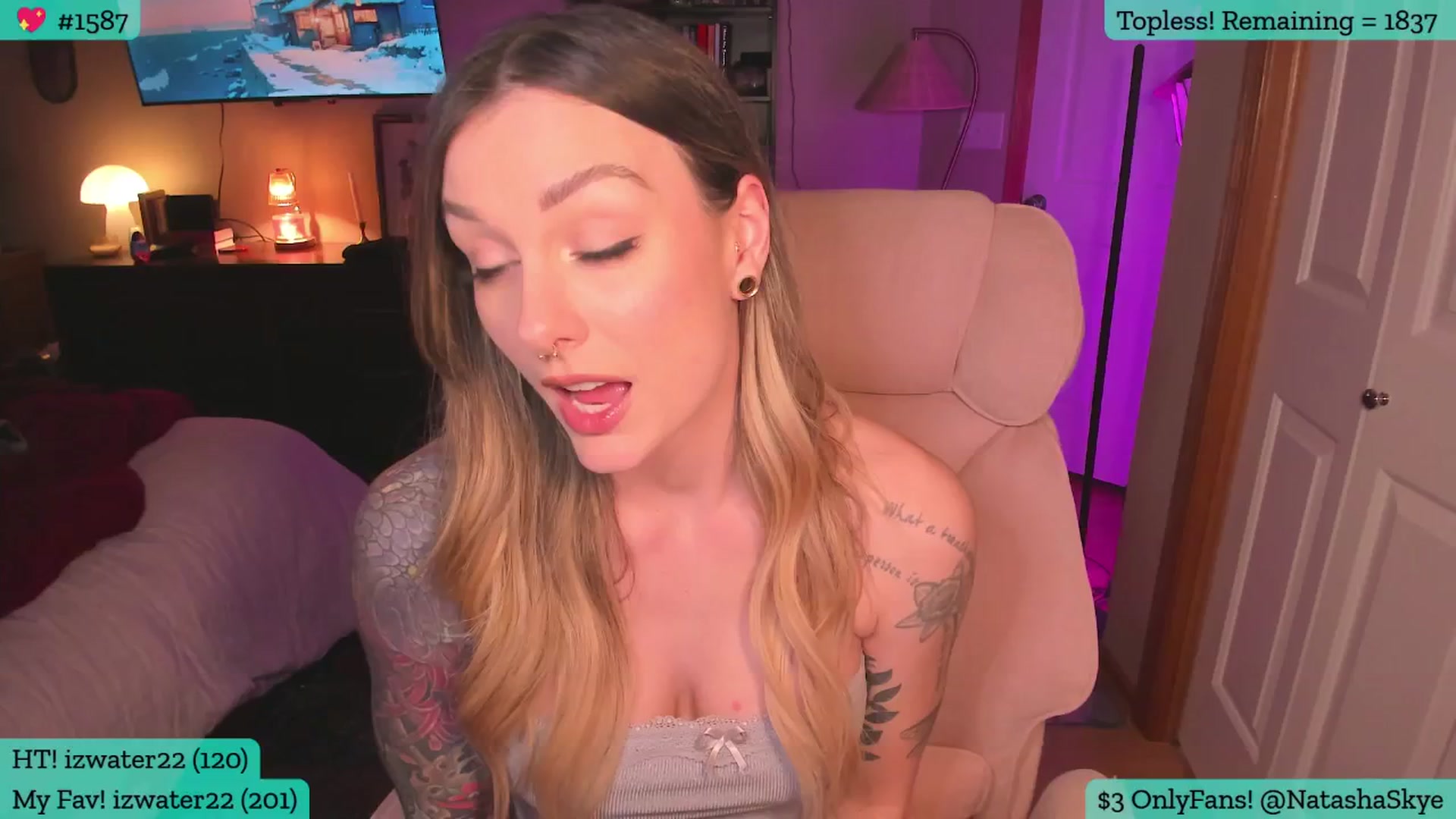 Gallery image thumbnail from Natashaskye's myfreecams stream on, 04/10/2026, 02:54 image 6 of 20