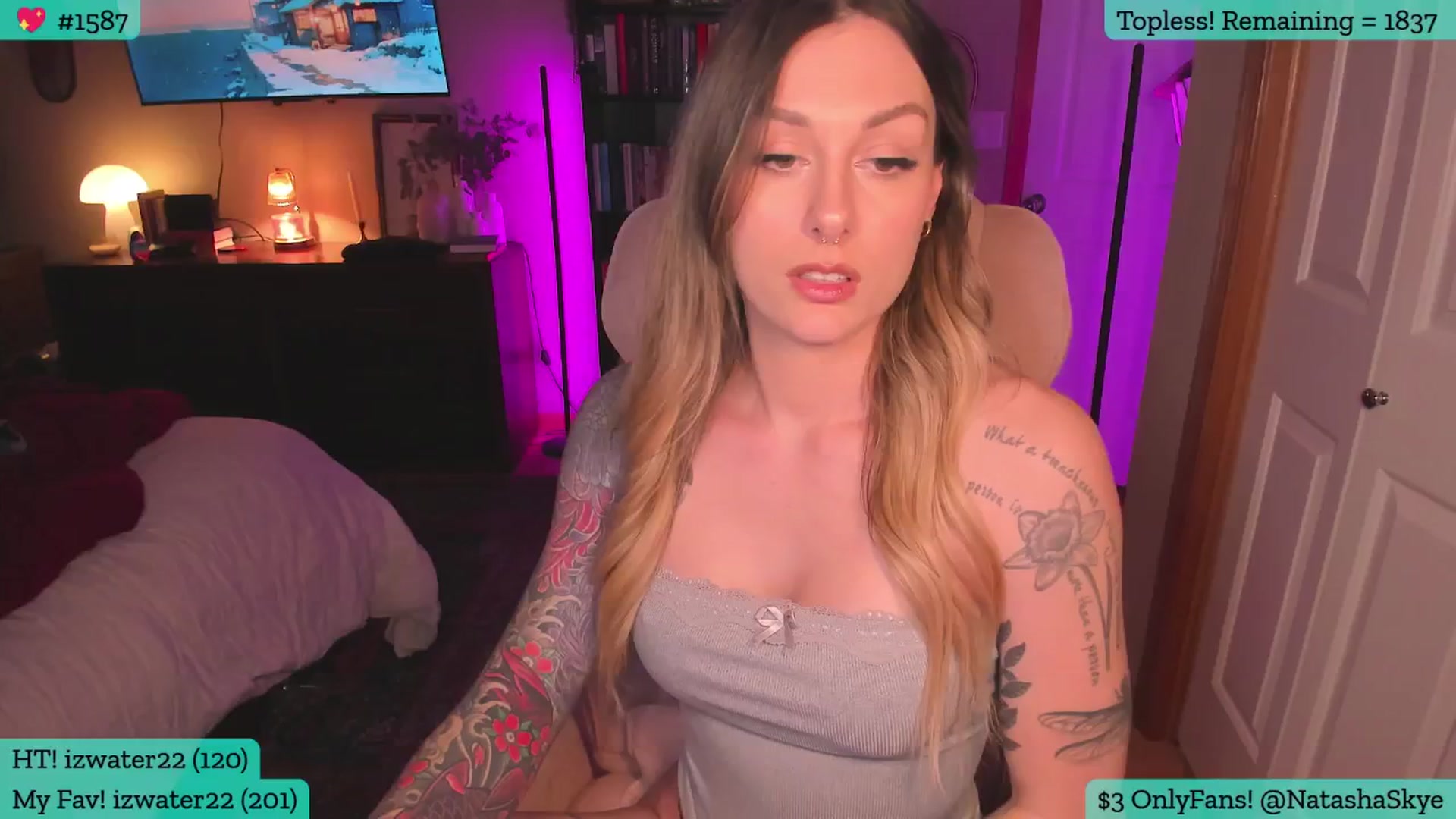 Gallery image thumbnail from Natashaskye's myfreecams stream on, 04/10/2026, 02:54 image 7 of 20