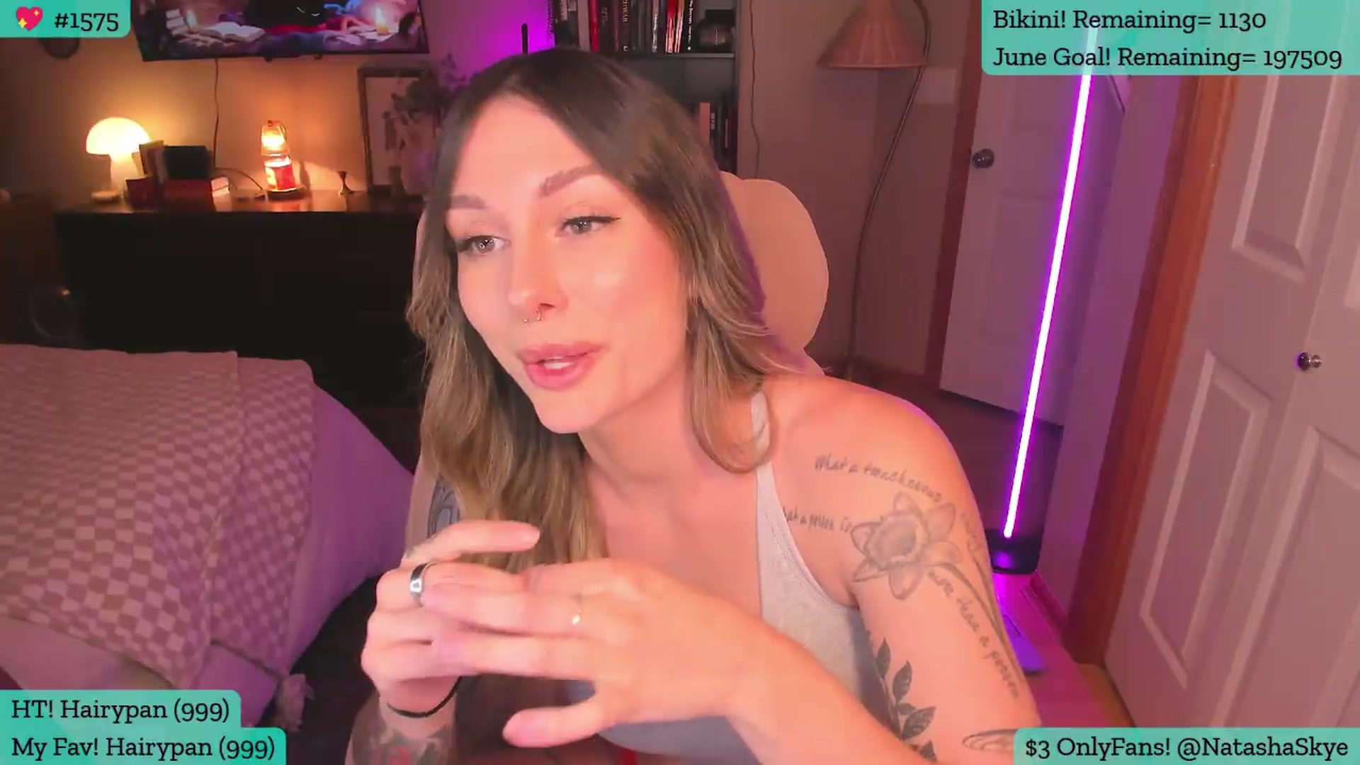 Gallery image thumbnail from Natashaskye's myfreecams stream on, 06/04/2026, 05:08 image 2 of 20