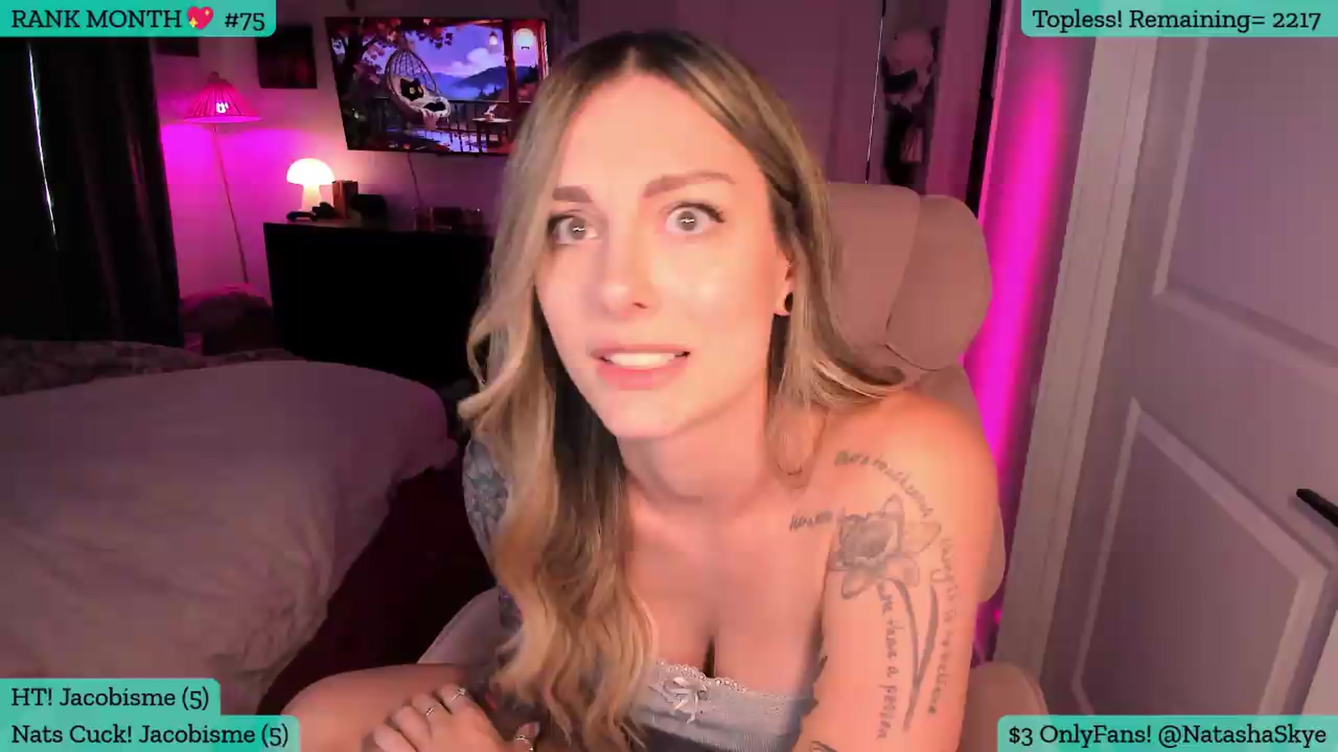 Gallery image thumbnail from Natashaskye's myfreecams stream on, 08/29/2026, 19:41 image 10 of 20