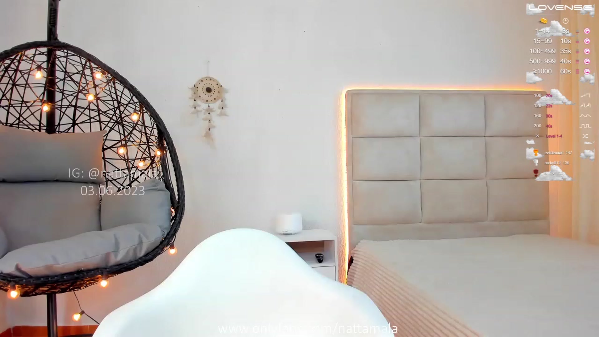 Gallery image thumbnail from Nattamala's myfreecams stream on, 06/03/2023, 15:52 image 16 of 20