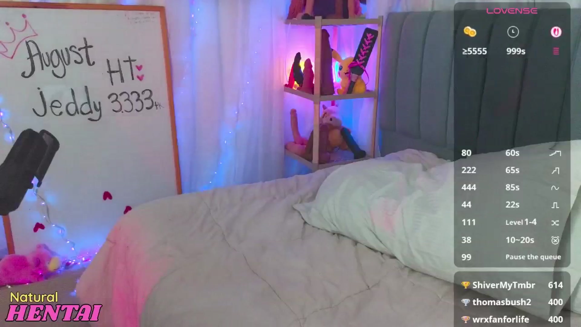 Gallery image thumbnail from NaturalHentai's myfreecams stream on, 08/05/2025, 02:29 image 9 of 20