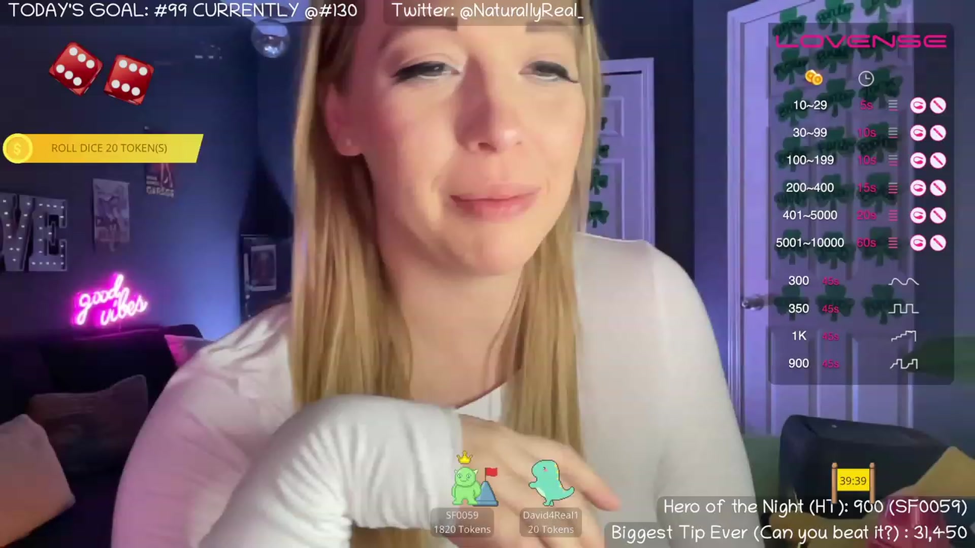 Gallery image thumbnail from NaturallyReal's myfreecams stream on, 03/12/2023, 02:35 image 20 of 20