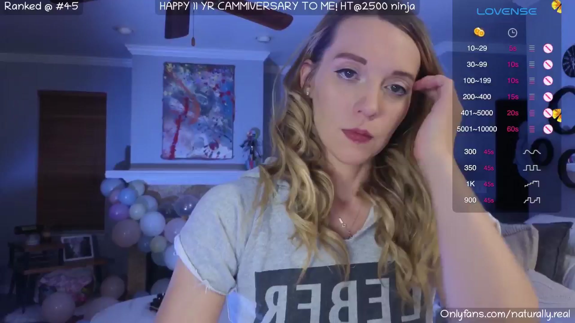 Gallery image thumbnail from NaturallyReal's myfreecams stream on, 07/14/2024, 06:42 image 1 of 20