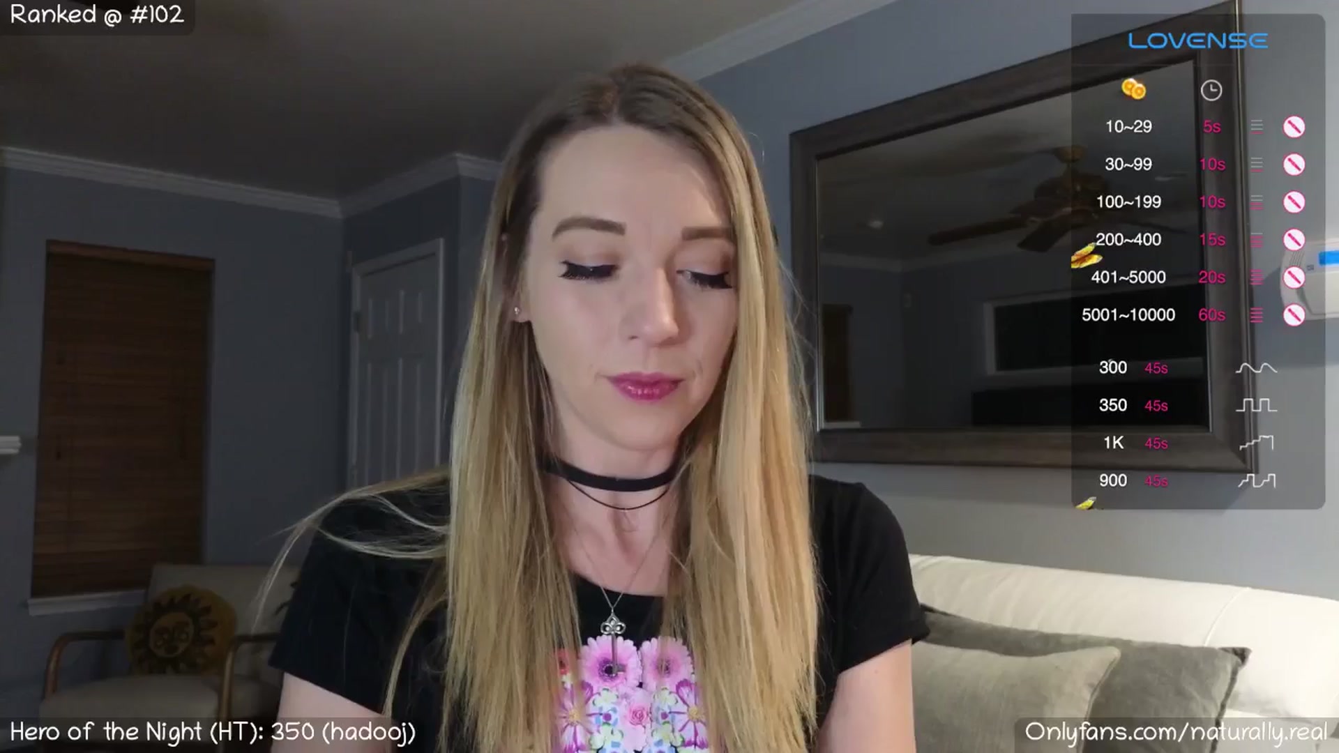Gallery image thumbnail from NaturallyReal's myfreecams stream on, 08/12/2024, 03:01 image 6 of 20