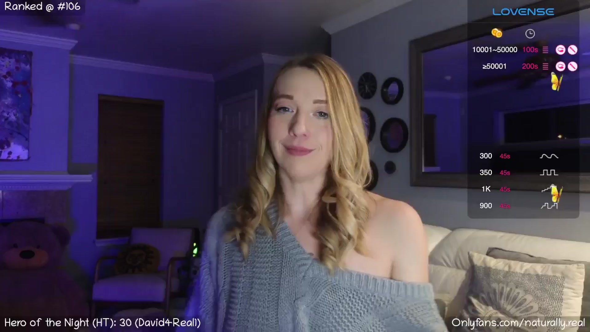 Gallery image thumbnail from NaturallyReal's myfreecams stream on, 11/09/2024, 04:43 image 4 of 20