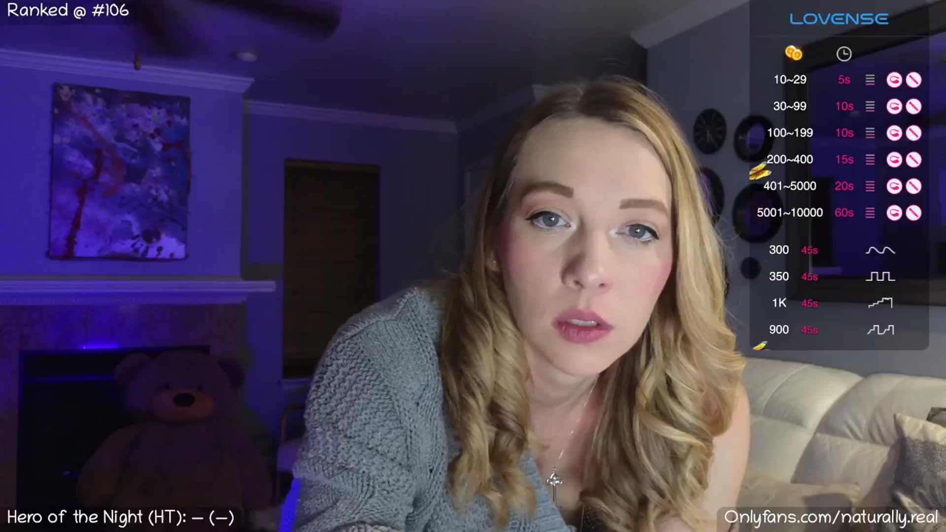 Gallery image thumbnail from NaturallyReal's myfreecams stream on, 11/09/2024, 04:43 image 2 of 20