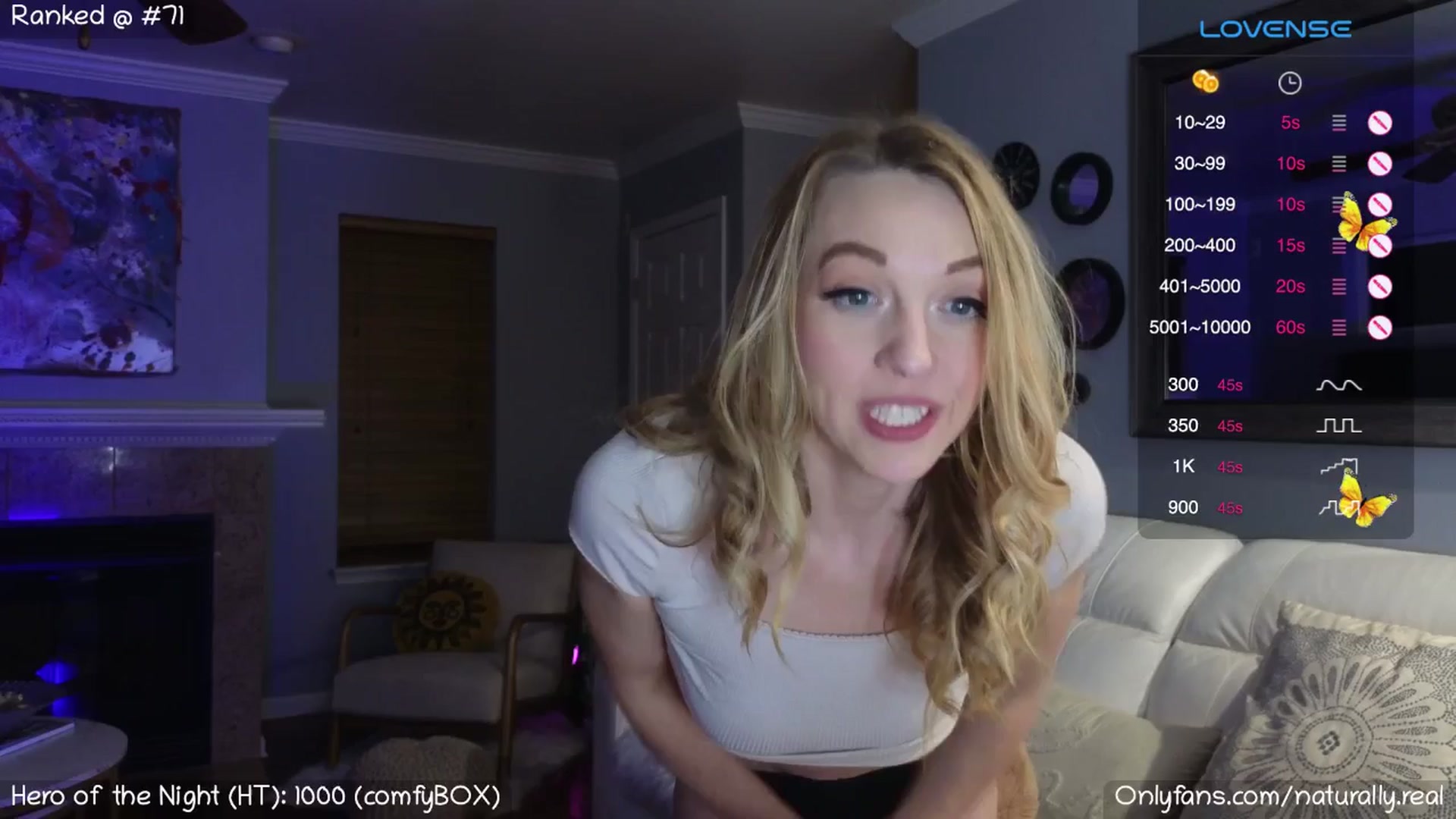 Gallery image thumbnail from NaturallyReal's myfreecams stream on, 11/17/2024, 08:24 image 5 of 20