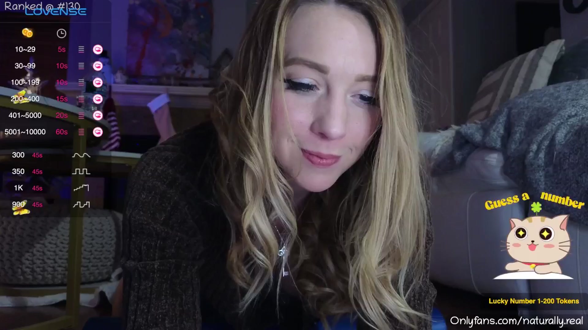 Gallery image thumbnail from NaturallyReal's myfreecams stream on, 12/08/2024, 08:49 image 15 of 20