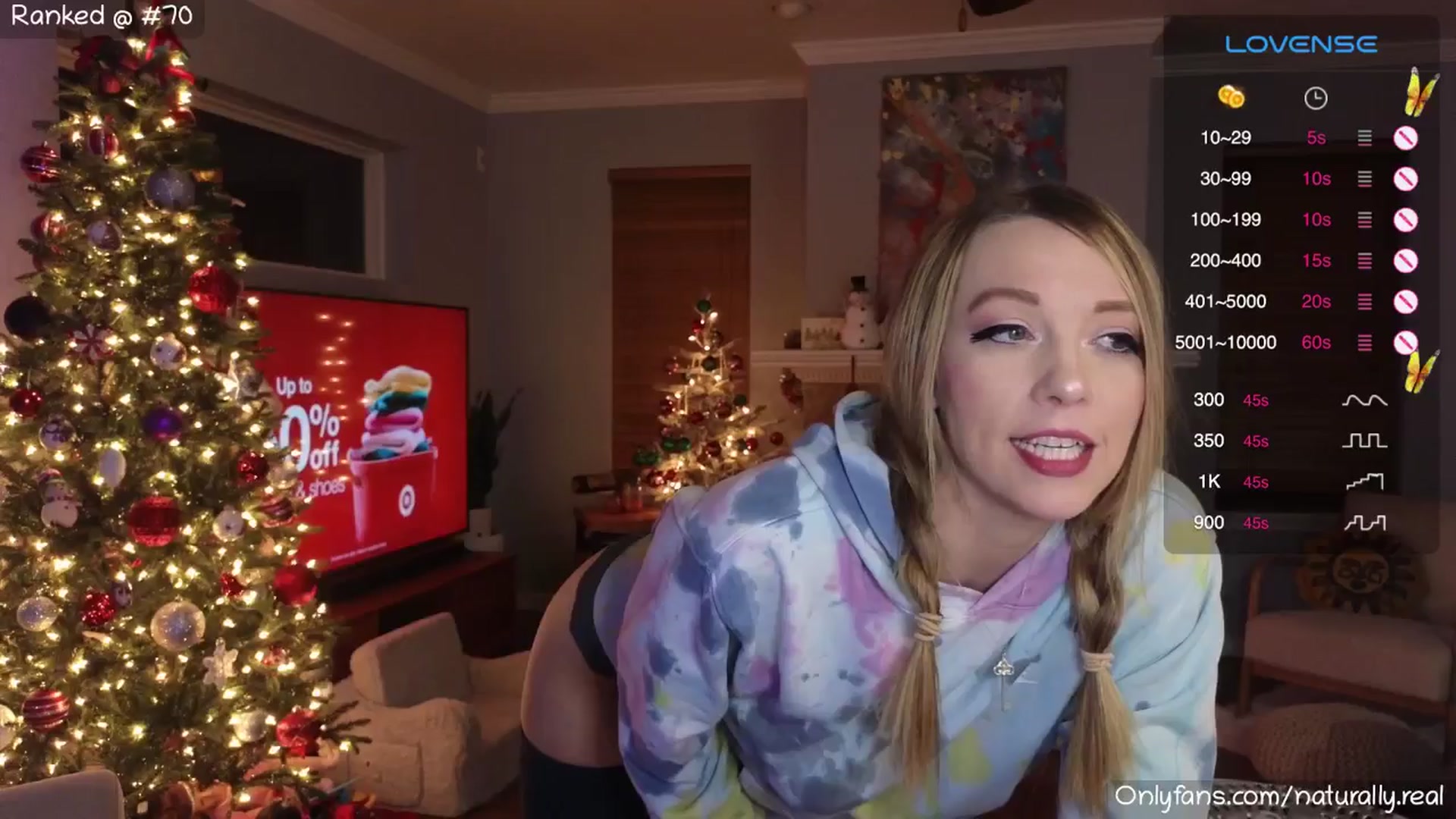 Gallery image thumbnail from NaturallyReal's myfreecams stream on, 12/31/2024, 04:51 image 3 of 20