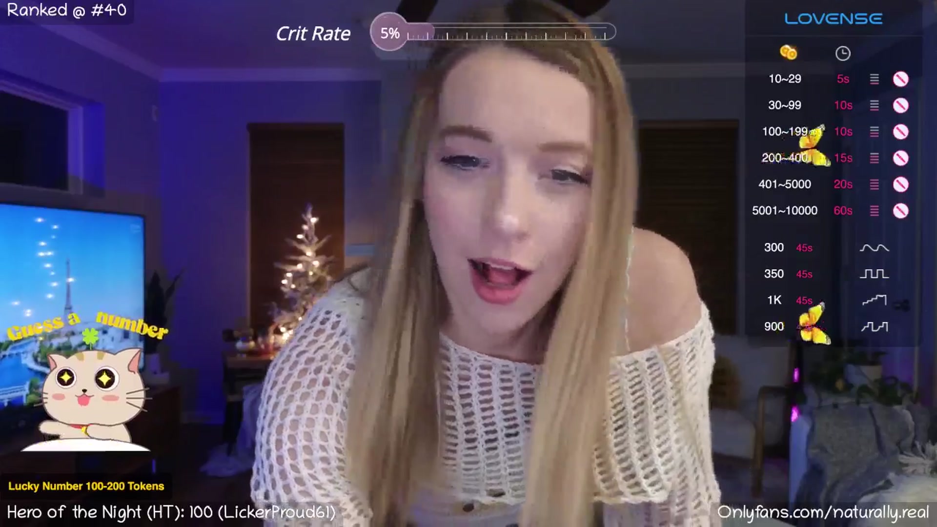 Gallery image thumbnail from NaturallyReal's myfreecams stream on, 02/04/2025, 03:42 image 15 of 20