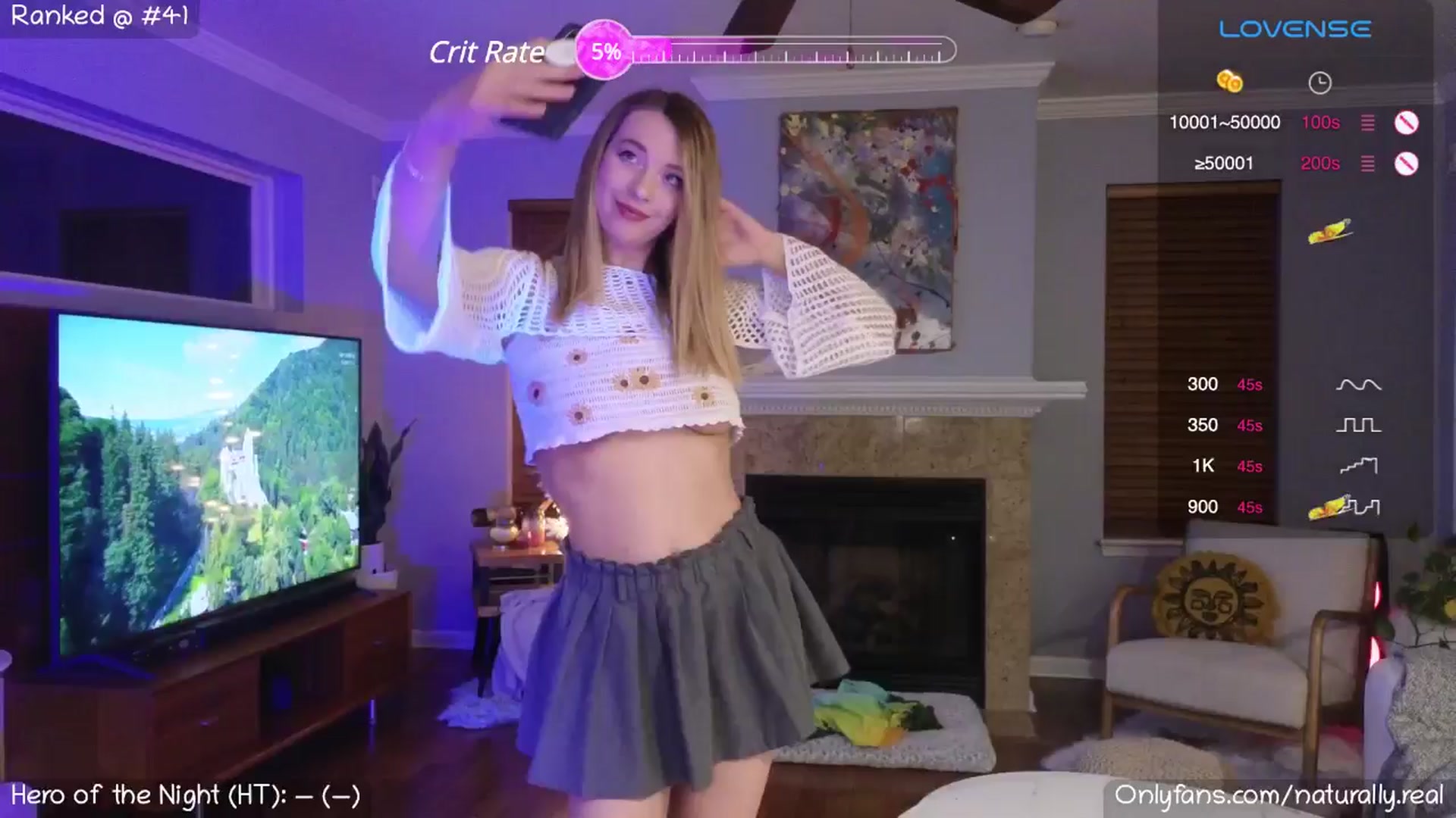 Gallery image thumbnail from NaturallyReal's myfreecams stream on, 02/04/2025, 03:42 image 1 of 20