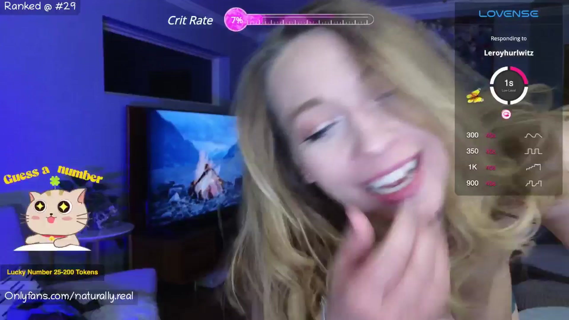 Gallery image thumbnail from NaturallyReal's myfreecams stream on, 04/24/2025, 05:28 image 18 of 20