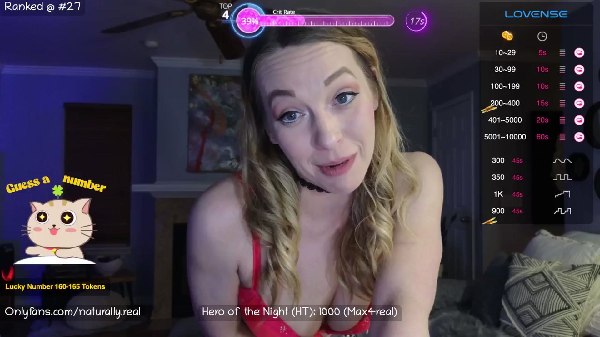 Gallery image thumbnail from NaturallyReal's myfreecams stream on, 04/27/2025, 05:45 image 11 of 20