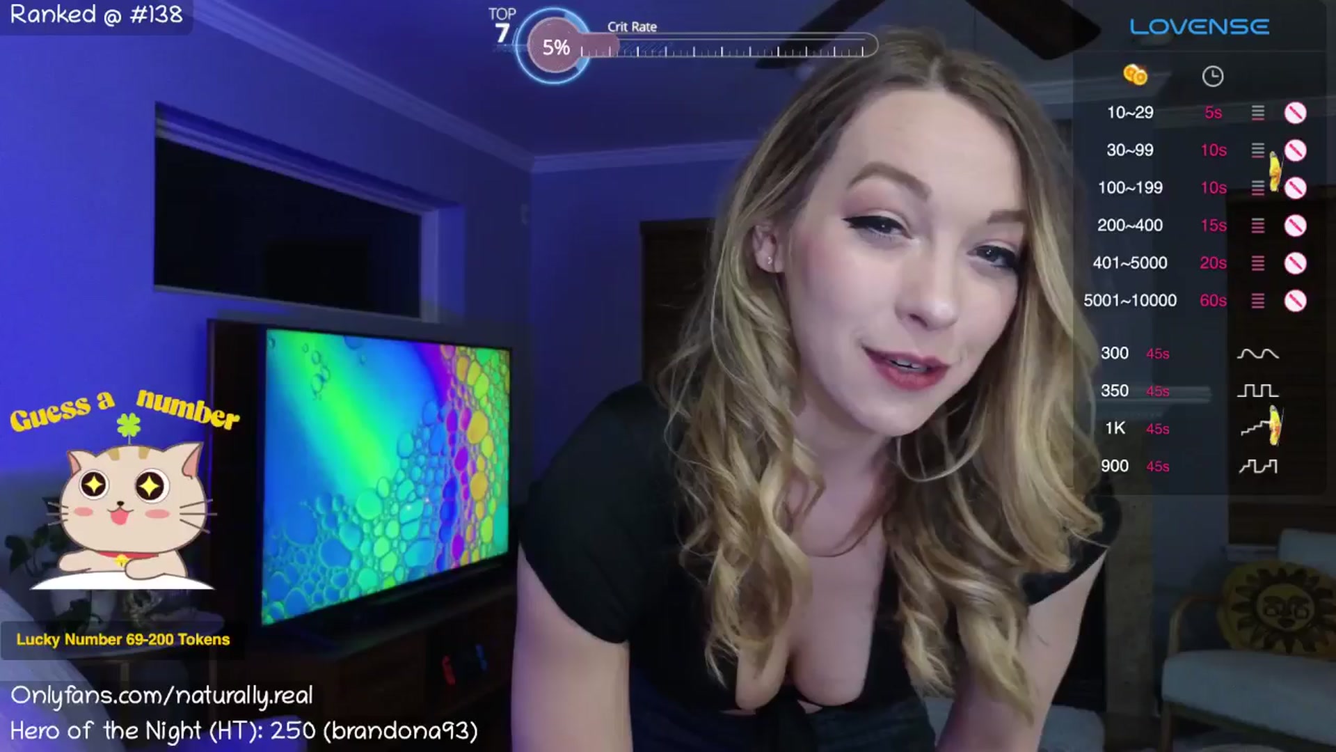 Gallery image thumbnail from NaturallyReal's myfreecams stream on, 05/06/2025, 04:36 image 7 of 20