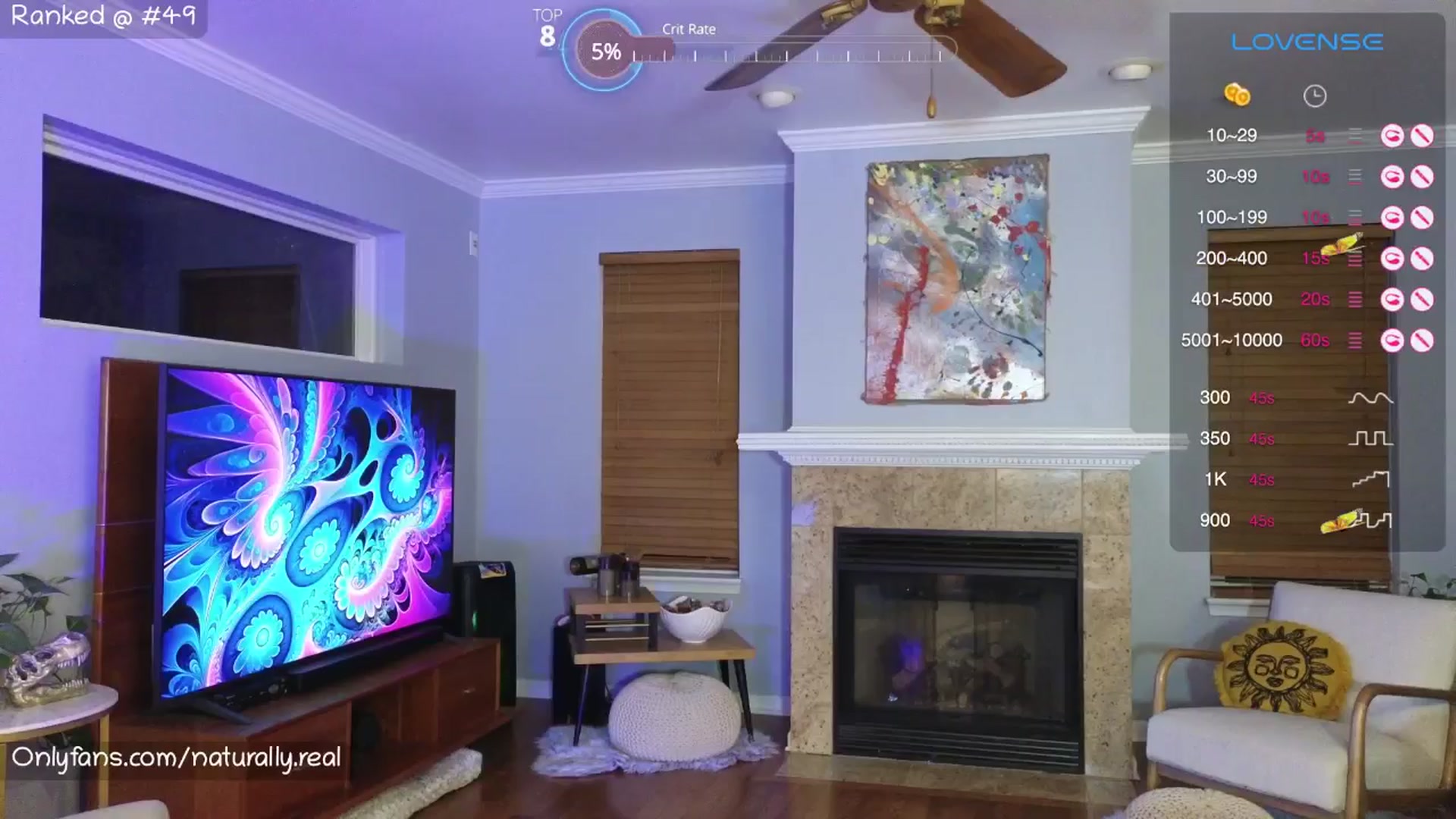 Gallery image thumbnail from NaturallyReal's myfreecams stream on, 05/18/2025, 04:31 image 8 of 20