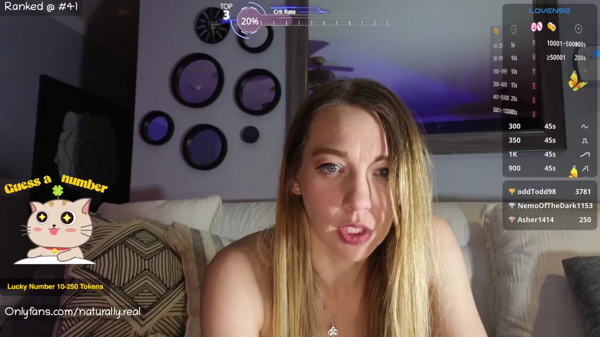 Gallery image thumbnail from NaturallyReal's myfreecams stream on, 05/26/2025, 08:35 image 14 of 20