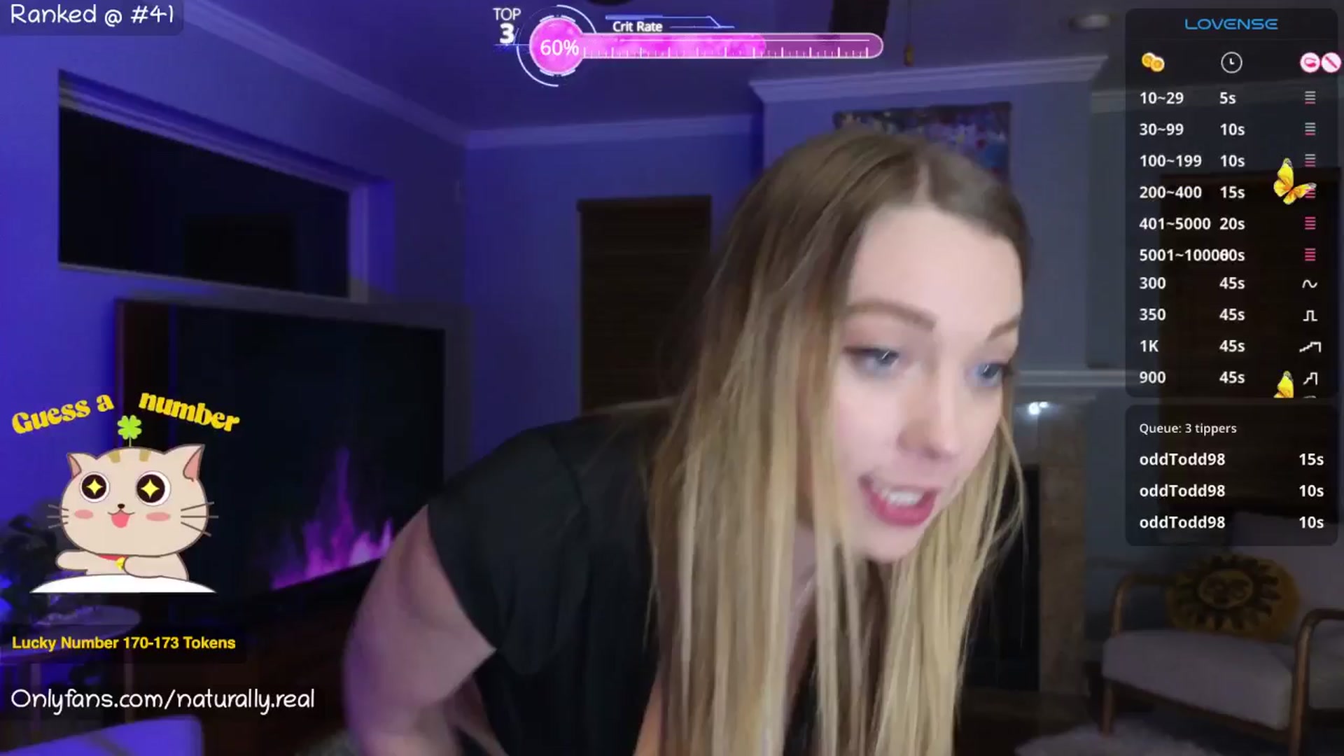 Gallery image thumbnail from NaturallyReal's myfreecams stream on, 05/26/2025, 08:35 image 9 of 20