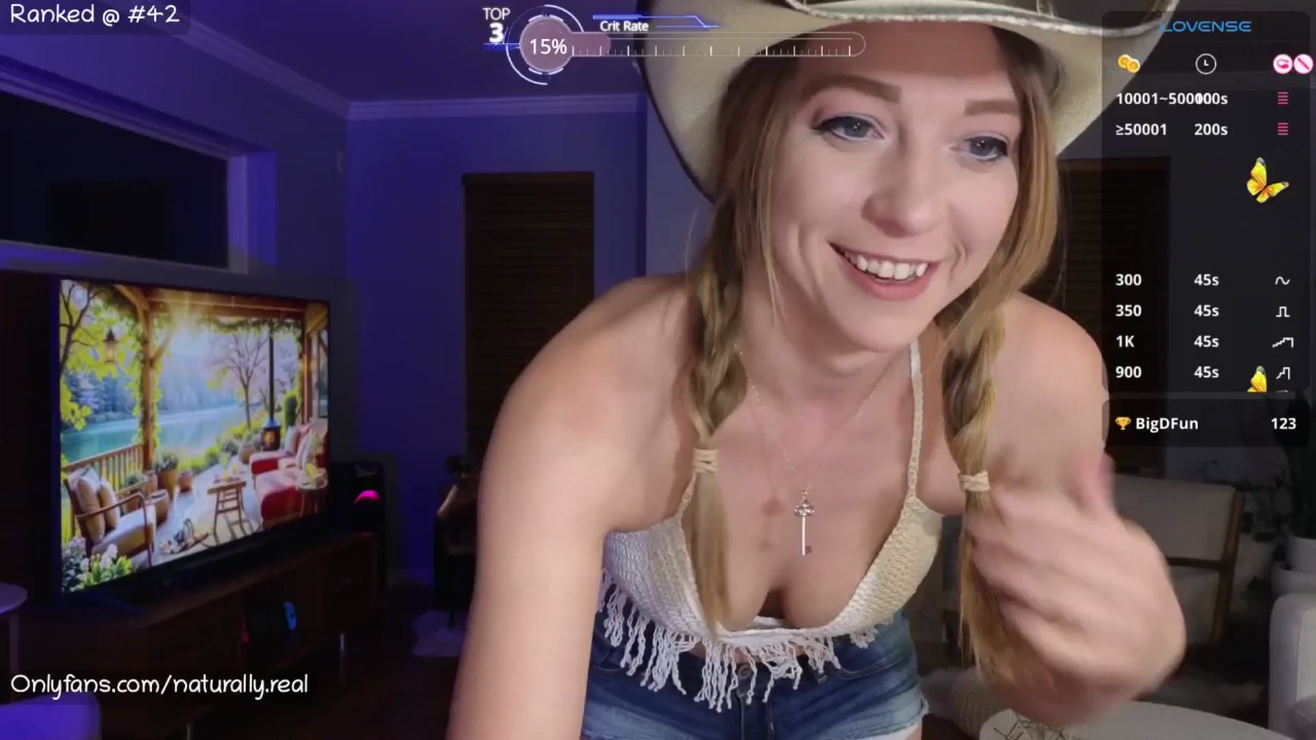Gallery image thumbnail from NaturallyReal's myfreecams stream on, 05/27/2025, 04:20 image 7 of 20