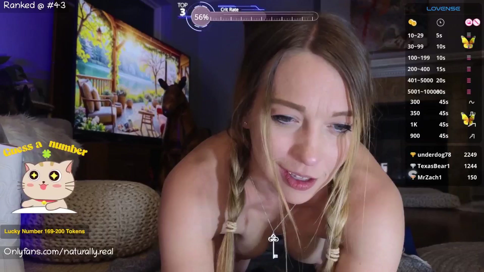 Gallery image thumbnail from NaturallyReal's myfreecams stream on, 05/27/2025, 07:40 image 10 of 20