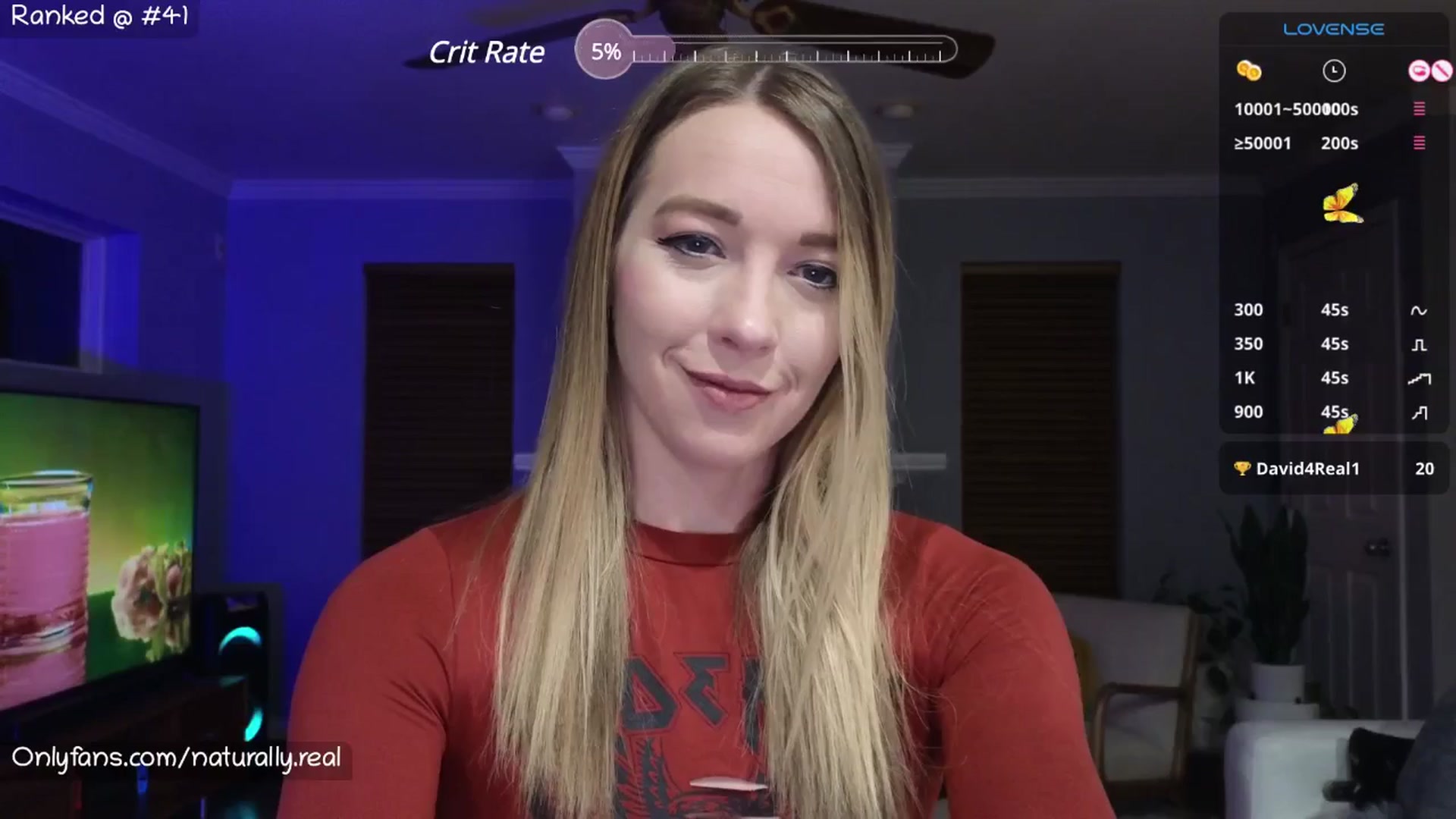 Gallery image thumbnail from NaturallyReal's myfreecams stream on, 05/29/2025, 05:06 image 1 of 20