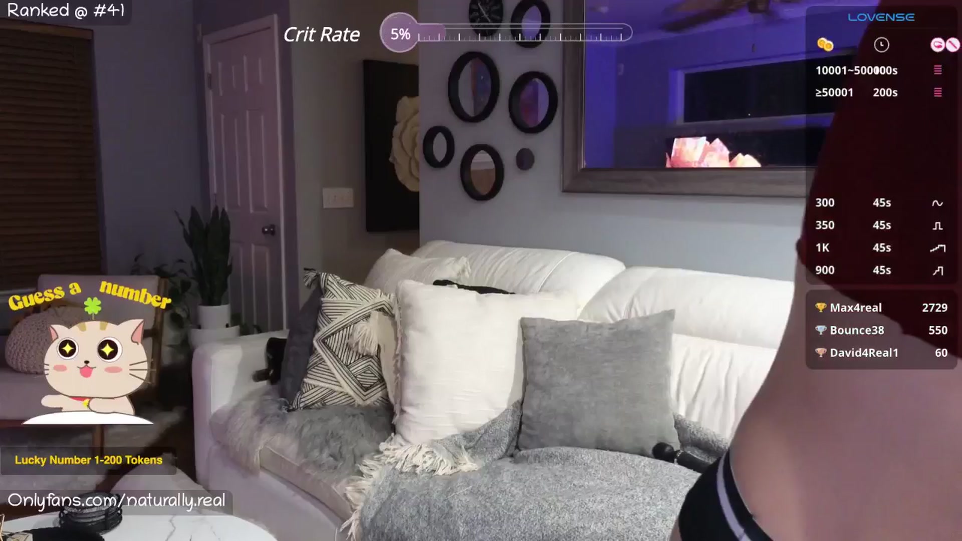 Gallery image thumbnail from NaturallyReal's myfreecams stream on, 05/29/2025, 05:06 image 10 of 20