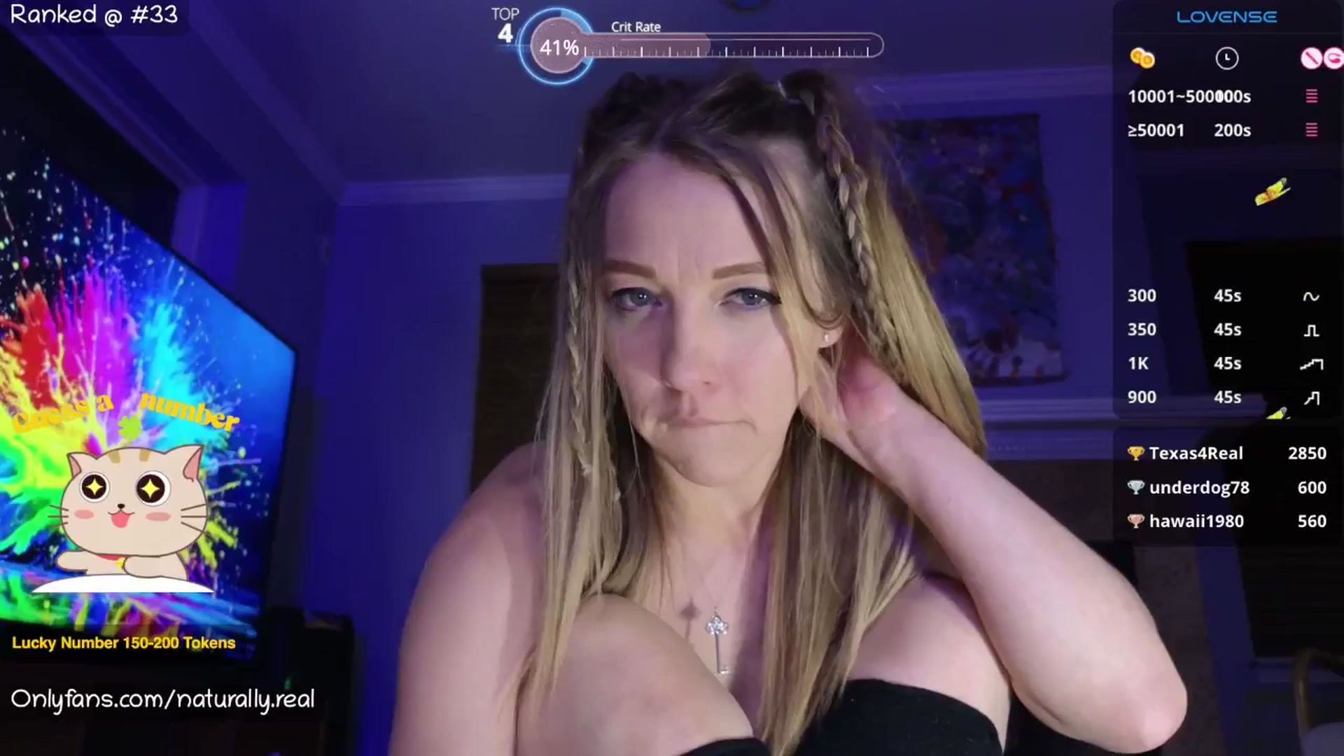 Gallery image thumbnail from NaturallyReal's myfreecams stream on, 06/01/2025, 08:20 image 18 of 20