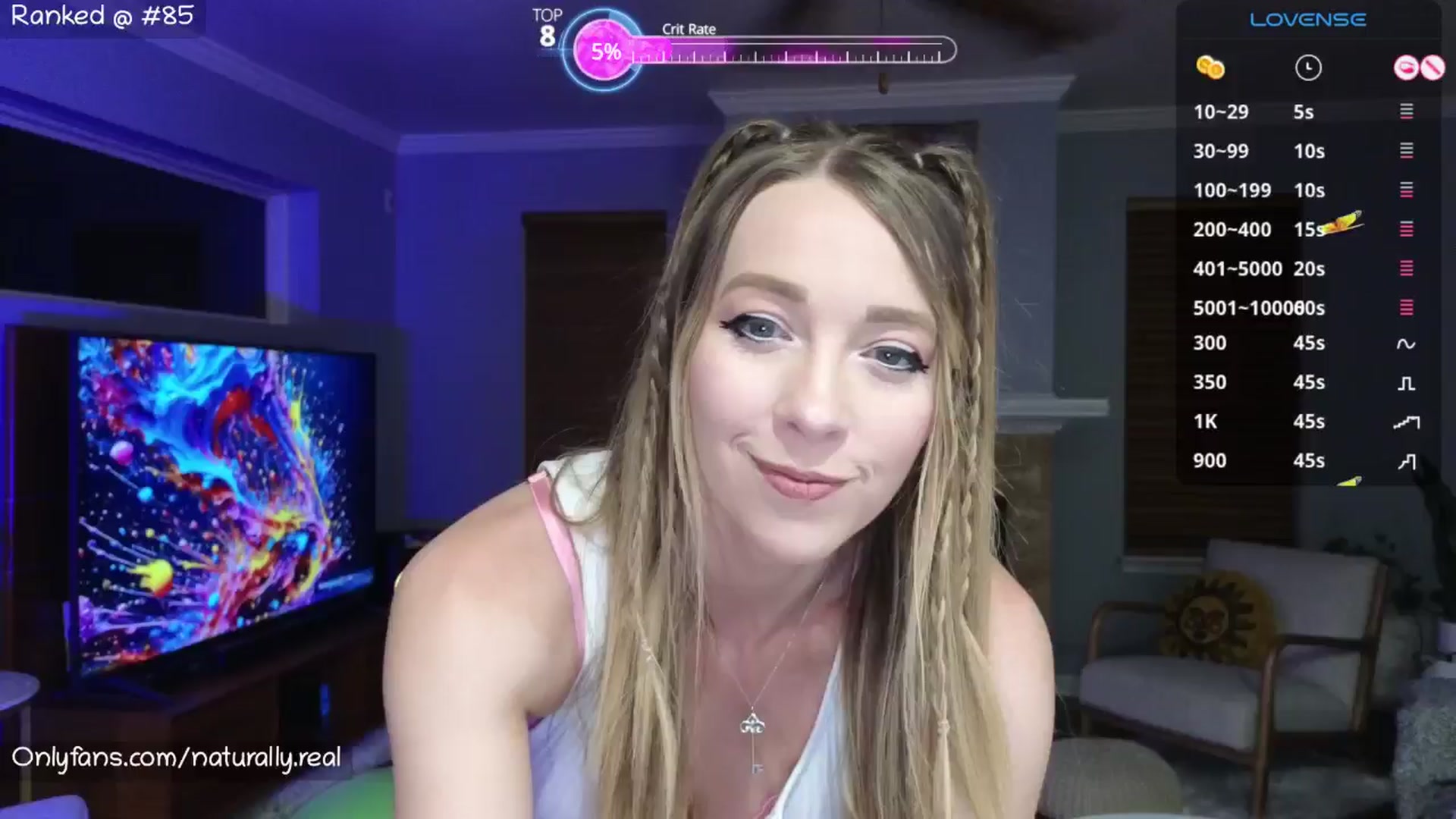 Gallery image thumbnail from NaturallyReal's myfreecams stream on, 06/05/2025, 02:27 image 8 of 20