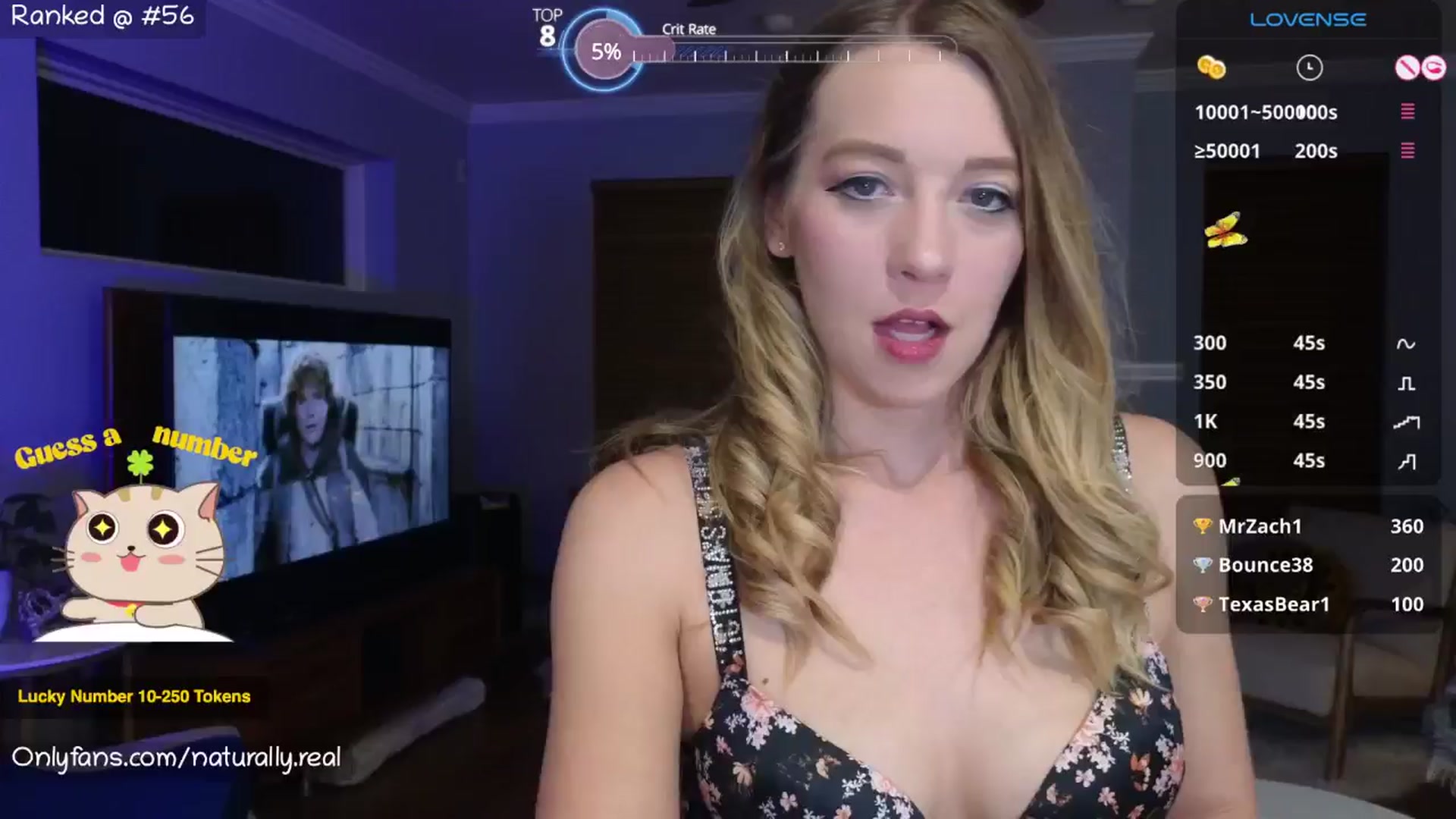 Gallery image thumbnail from NaturallyReal's myfreecams stream on, 06/20/2025, 04:59 image 9 of 20