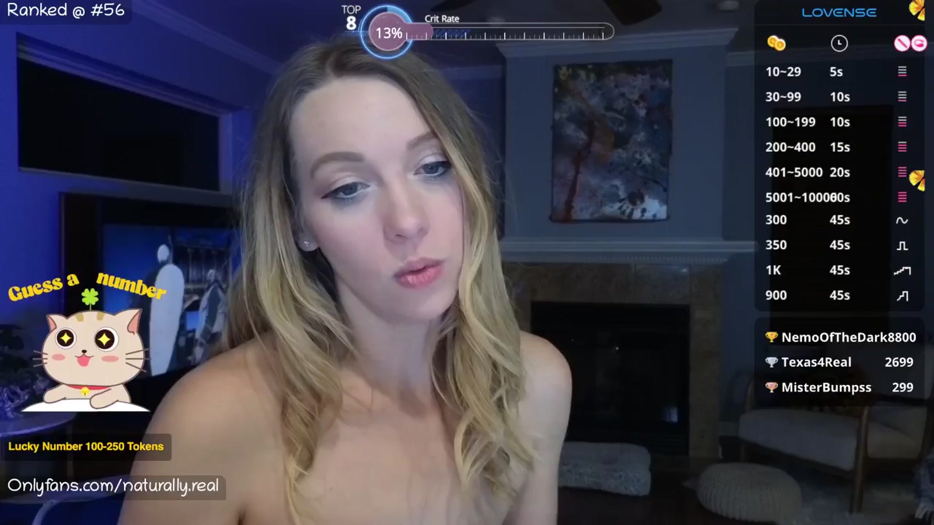 Gallery image thumbnail from NaturallyReal's myfreecams stream on, 06/20/2025, 08:19 image 19 of 20