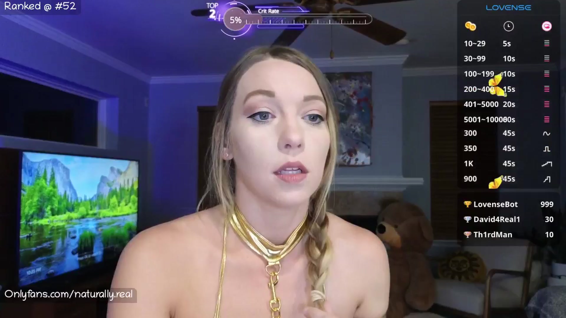 Gallery image thumbnail from NaturallyReal's myfreecams stream on, 06/26/2025, 02:43 image 5 of 20