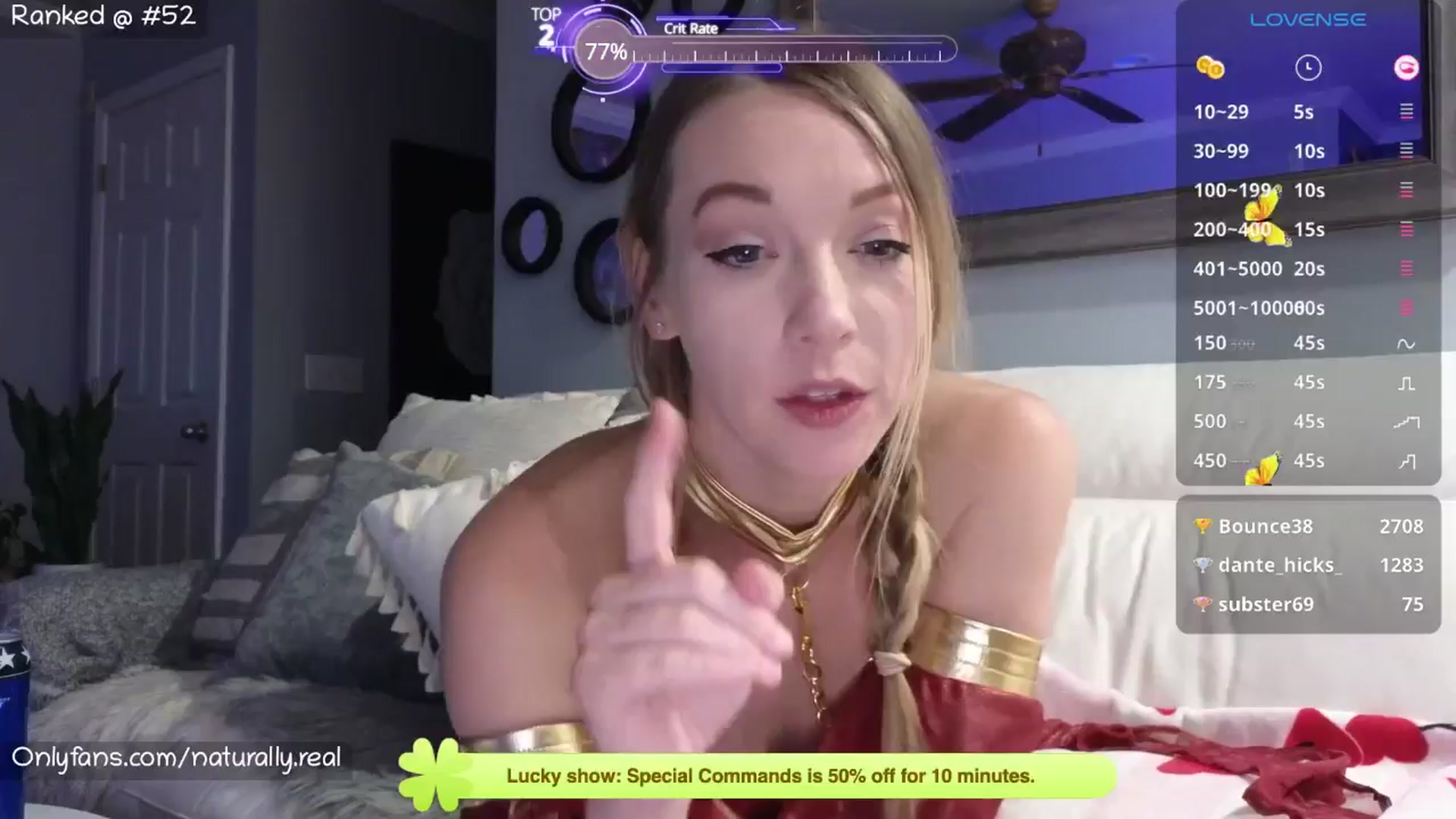 Gallery image thumbnail from NaturallyReal's myfreecams stream on, 06/26/2025, 04:54 image 9 of 20
