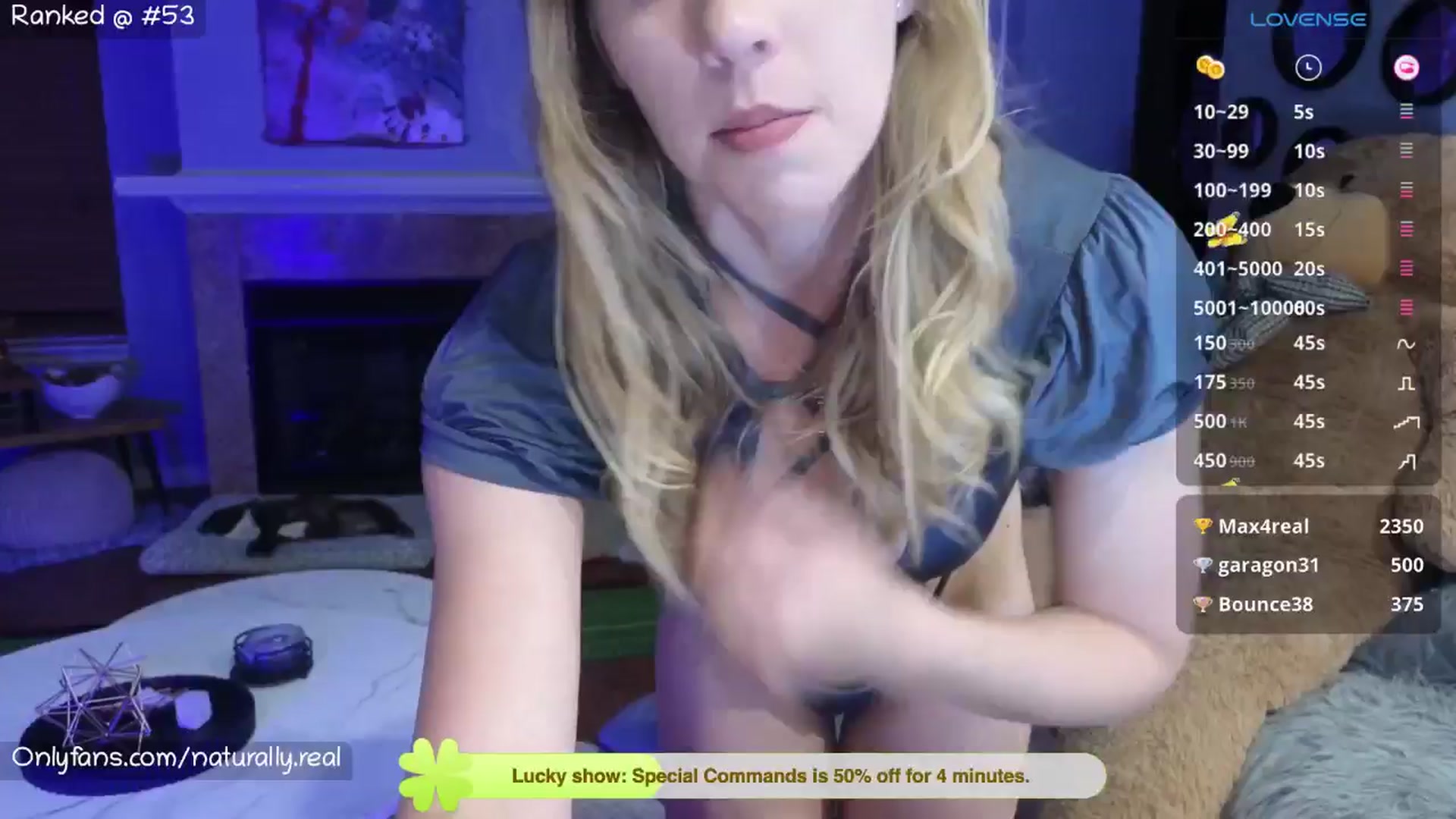 Gallery image thumbnail from NaturallyReal's myfreecams stream on, 07/01/2025, 04:00 image 16 of 20