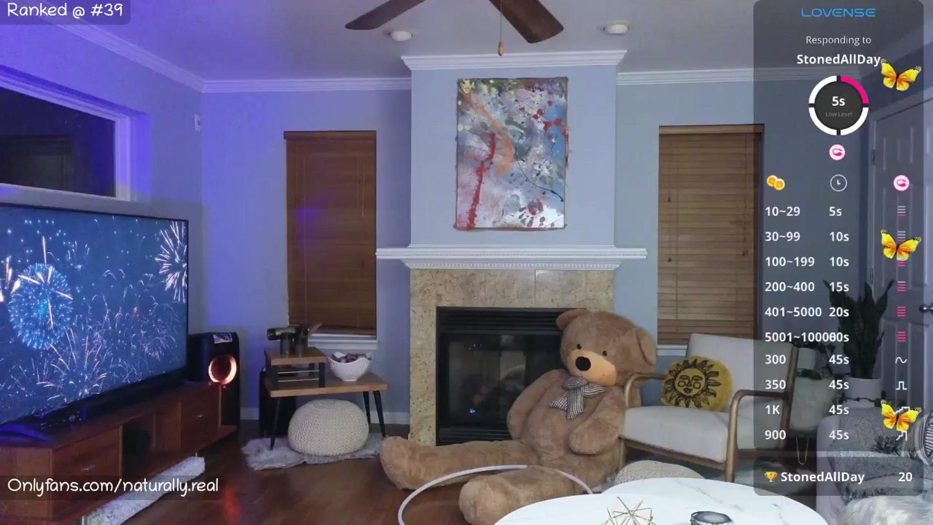 Gallery image thumbnail from NaturallyReal's myfreecams stream on, 07/04/2025, 04:08 image 3 of 20