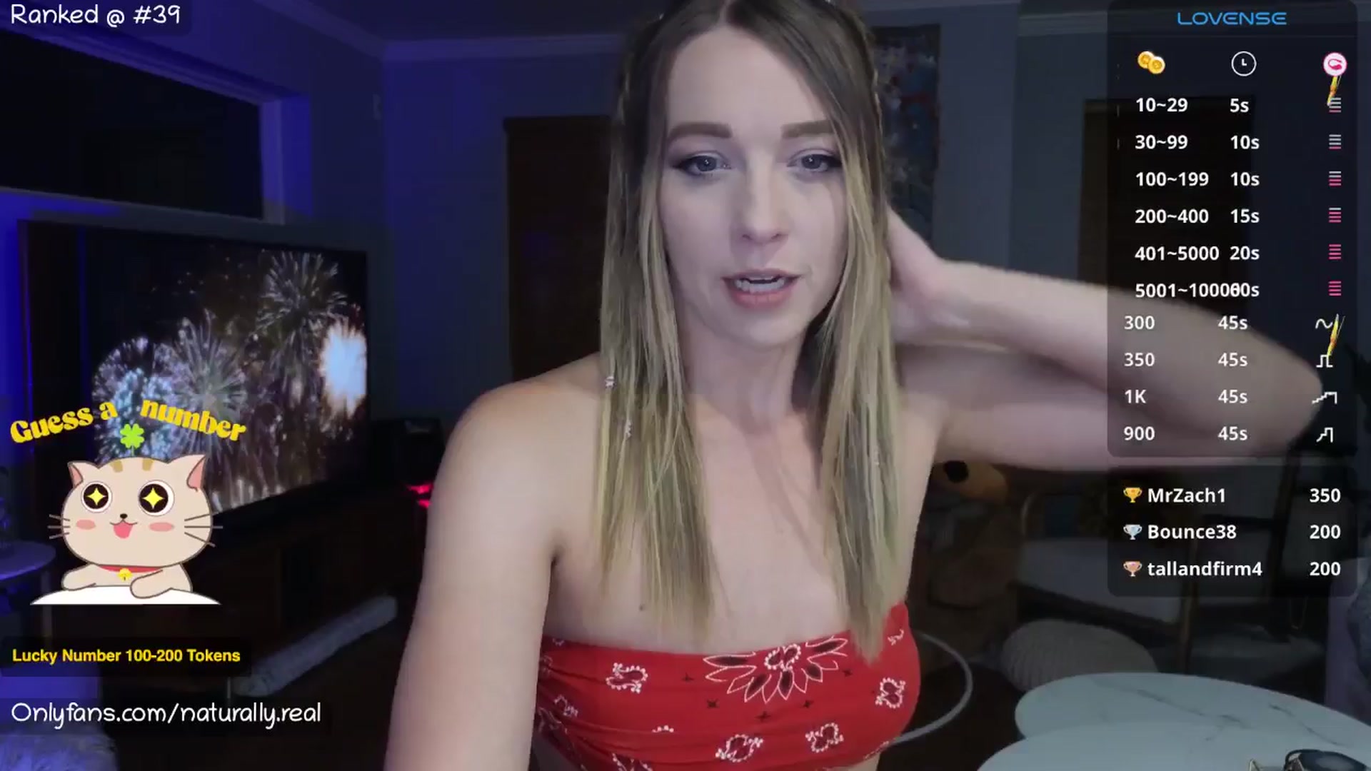 Gallery image thumbnail from NaturallyReal's myfreecams stream on, 07/04/2025, 06:00 image 1 of 20