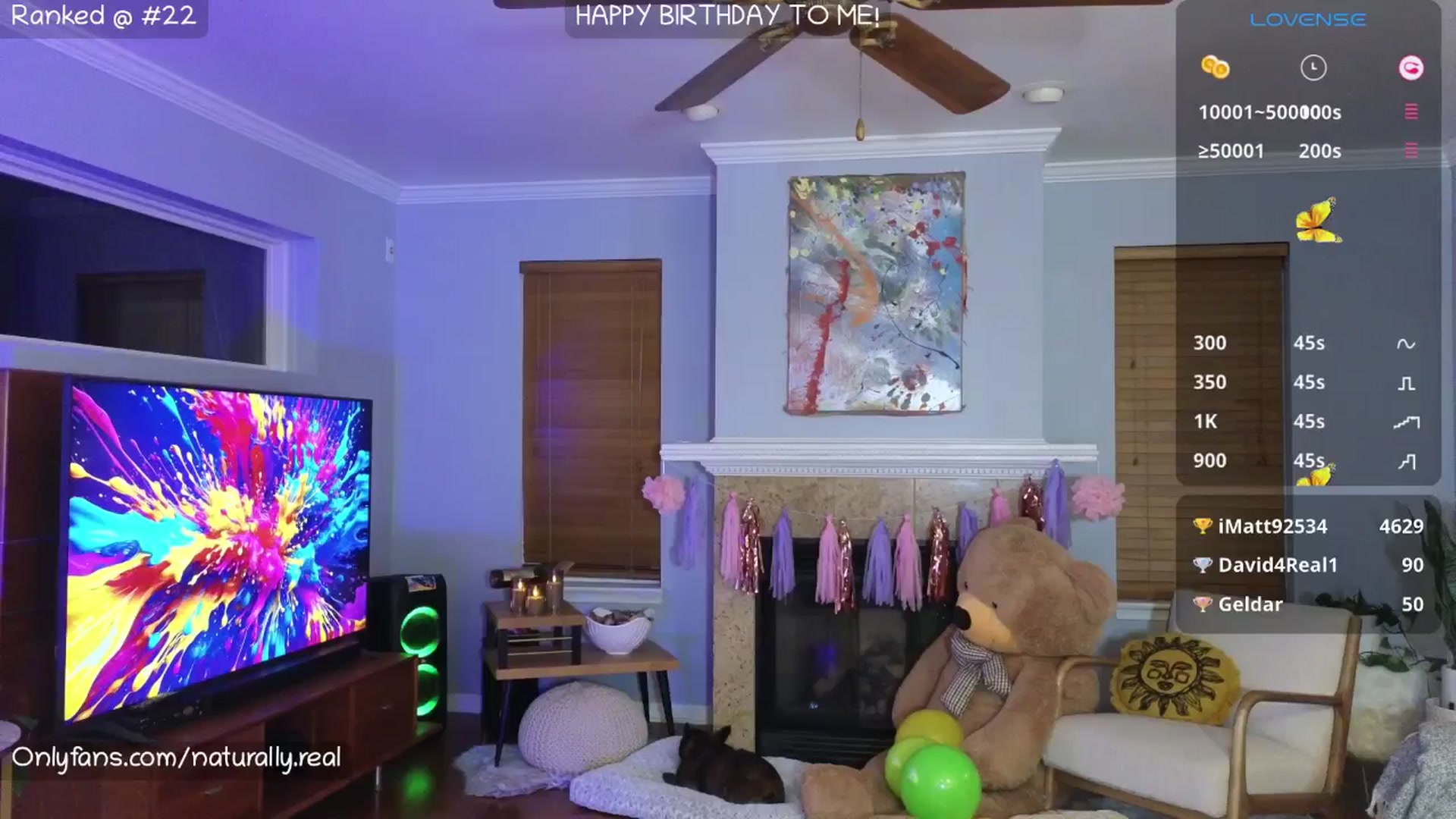 Gallery image thumbnail from NaturallyReal's myfreecams stream on, 07/12/2025, 04:35 image 20 of 20
