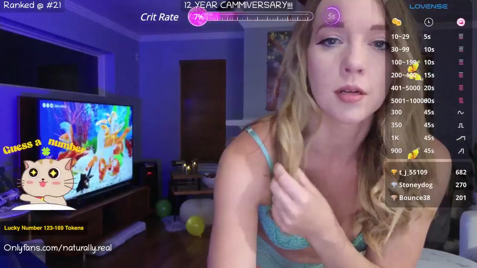 Gallery image thumbnail from NaturallyReal's myfreecams stream on, 07/15/2025, 05:49 image 9 of 20