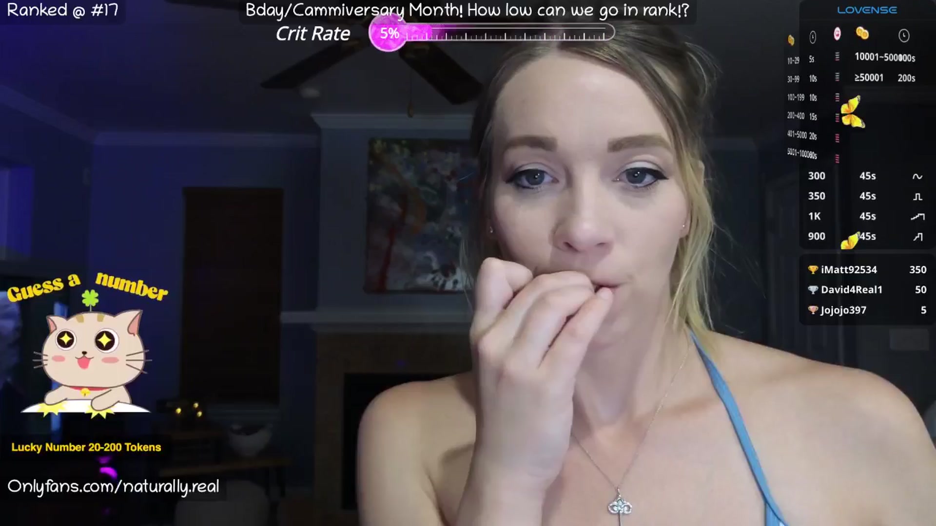 Gallery image thumbnail from NaturallyReal's myfreecams stream on, 07/16/2025, 02:25 image 20 of 20