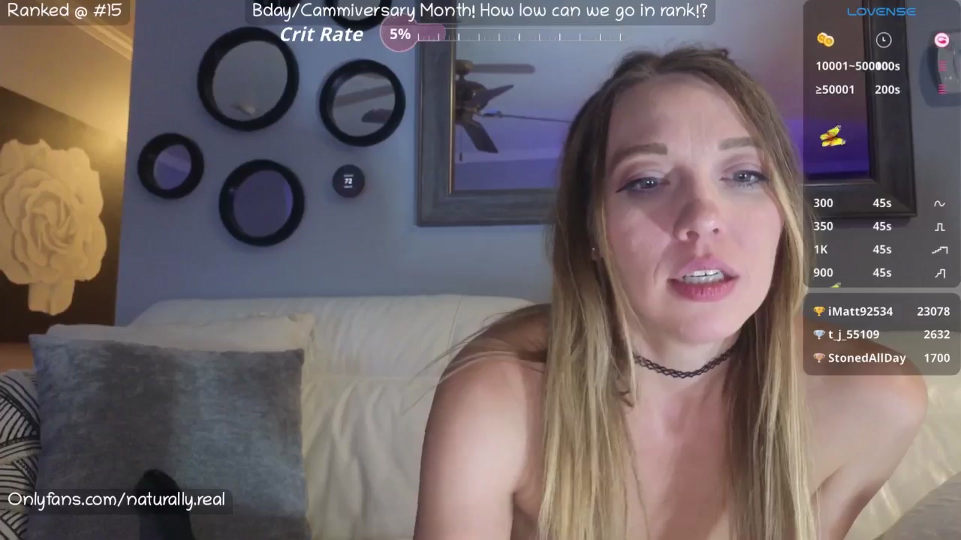 Gallery image thumbnail from NaturallyReal's myfreecams stream on, 07/19/2025, 09:04 image 16 of 20