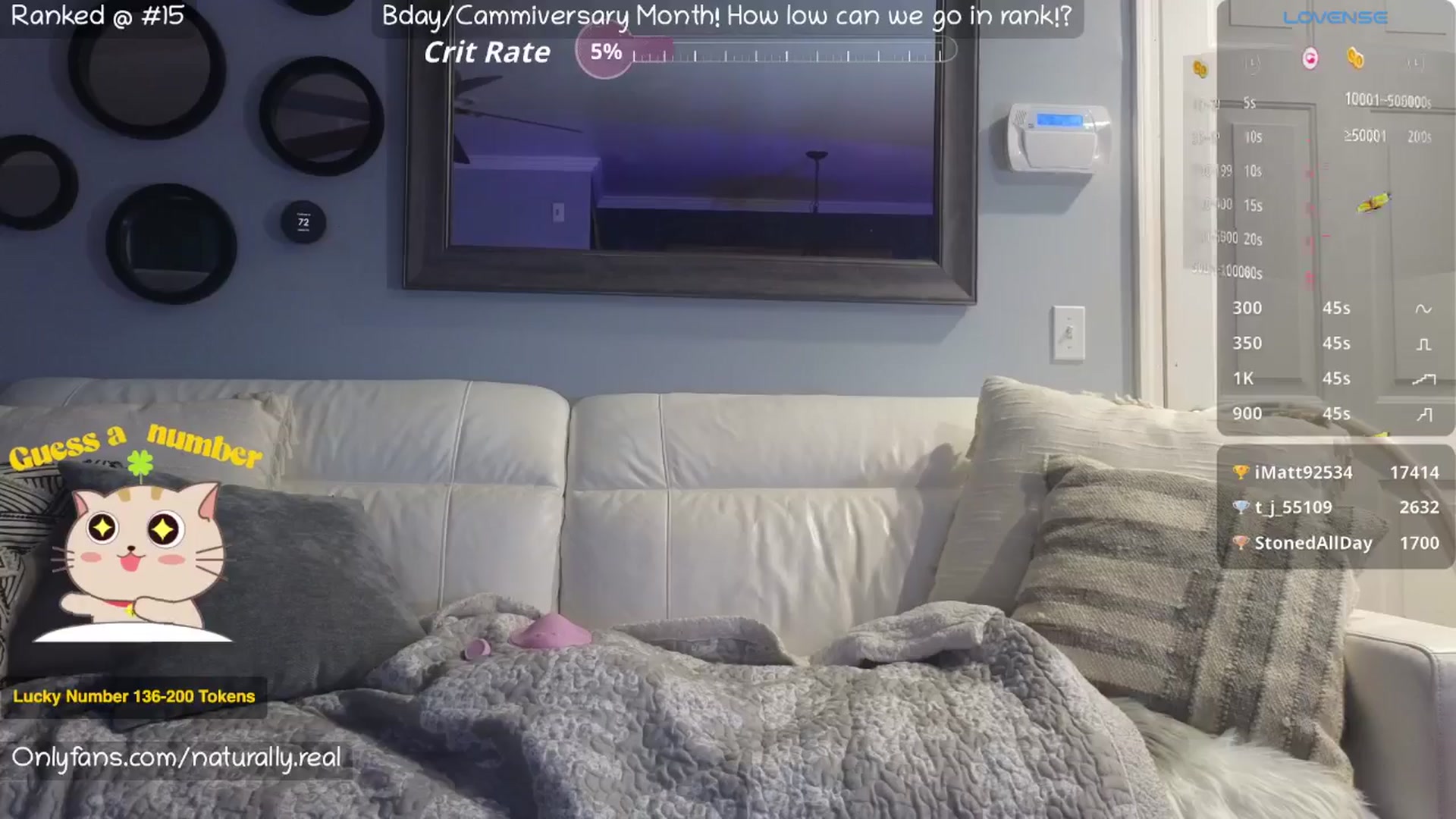 Gallery image thumbnail from NaturallyReal's myfreecams stream on, 07/19/2025, 09:04 image 5 of 20