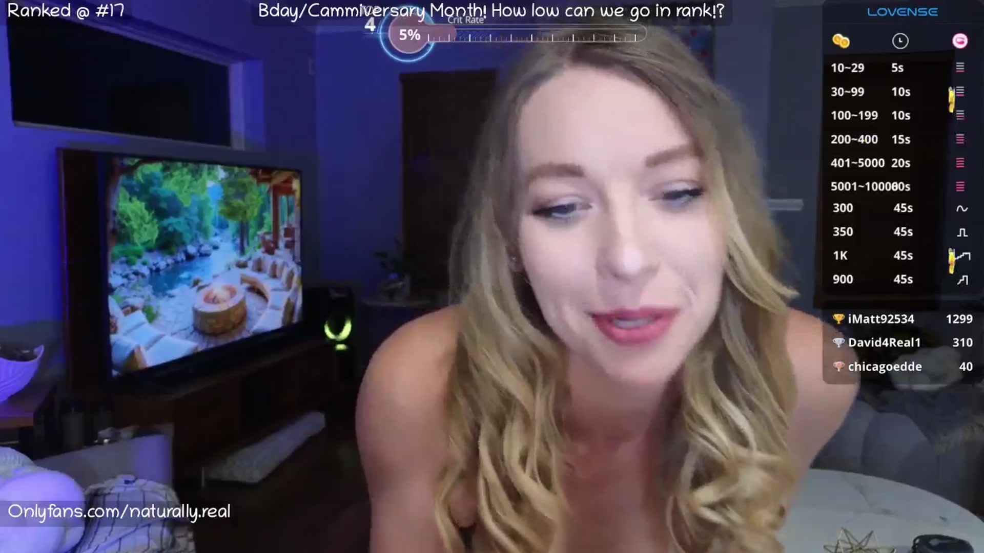 Gallery image thumbnail from NaturallyReal's myfreecams stream on, 07/22/2025, 03:14 image 20 of 20