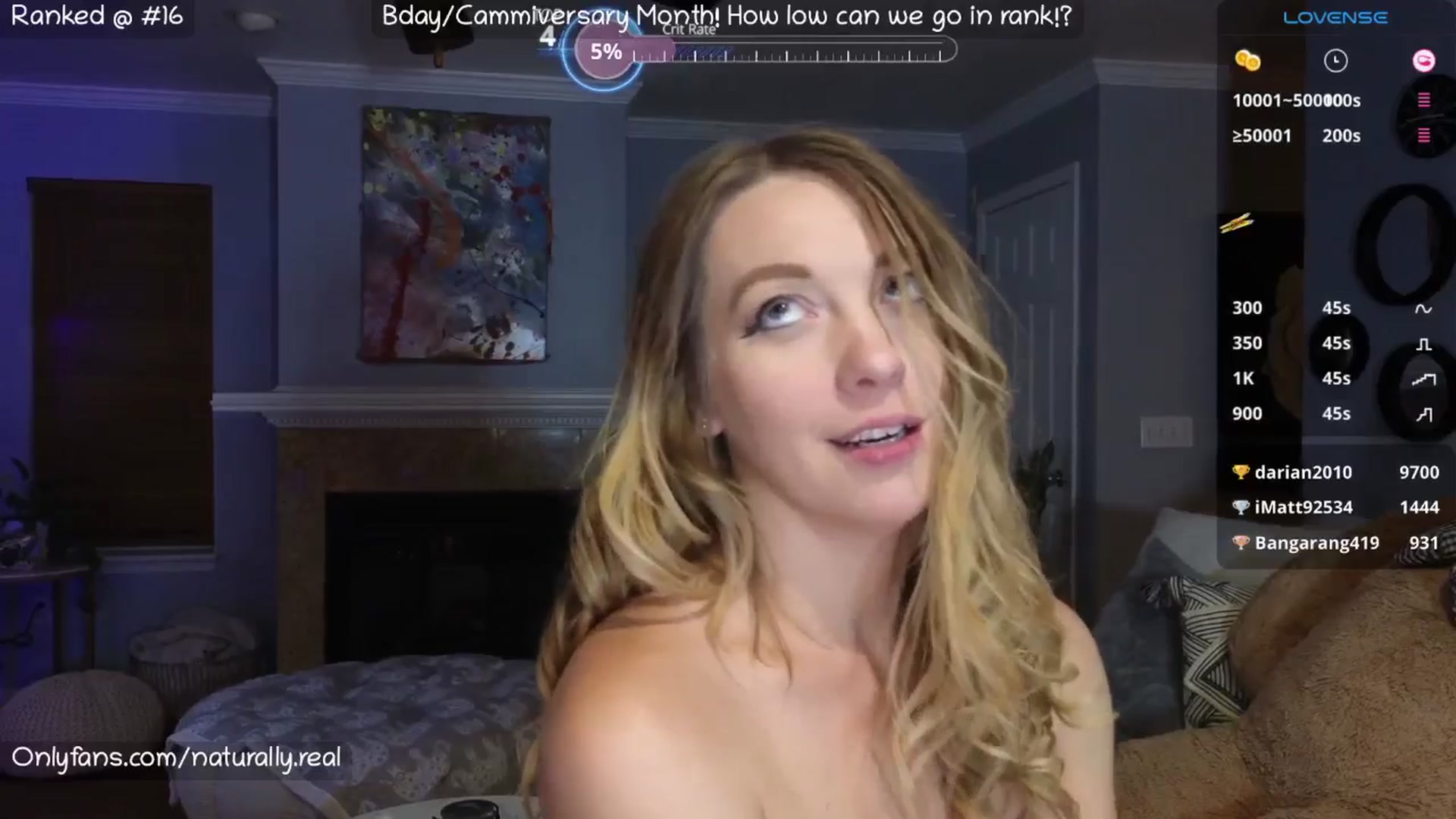 Gallery image thumbnail from NaturallyReal's myfreecams stream on, 07/22/2025, 08:16 image 20 of 20