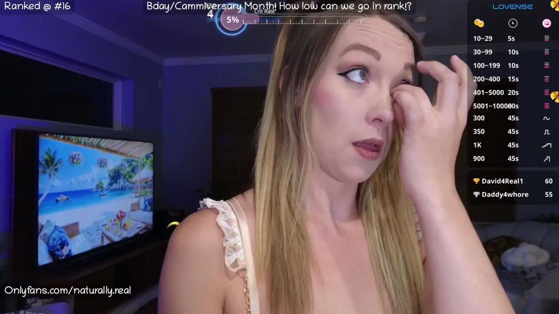 Gallery image thumbnail from NaturallyReal's myfreecams stream on, 07/23/2025, 03:33 image 10 of 20